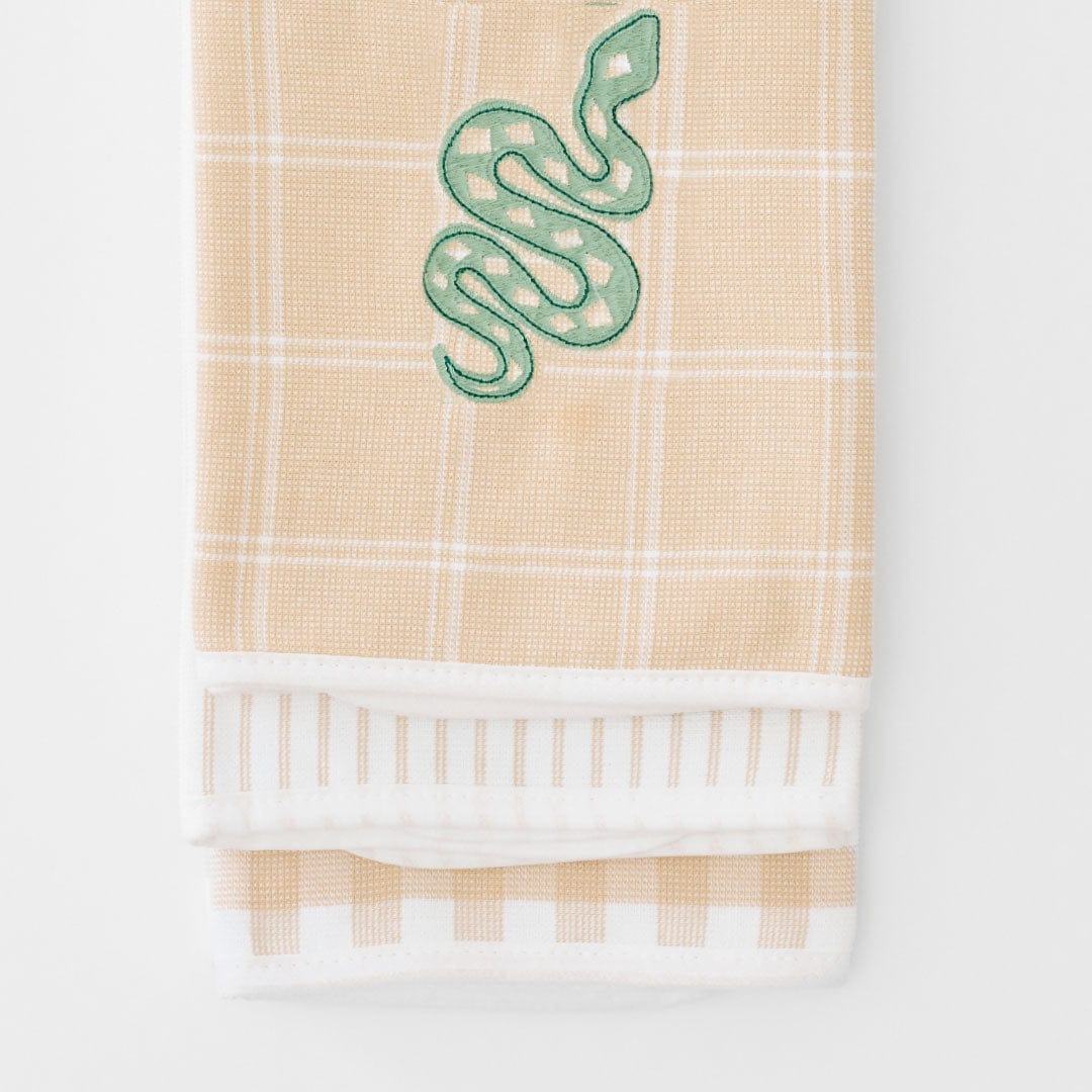 Kitchen Towel Trio (3 pieces) 19 Green Snake Kitchen Towel Trio