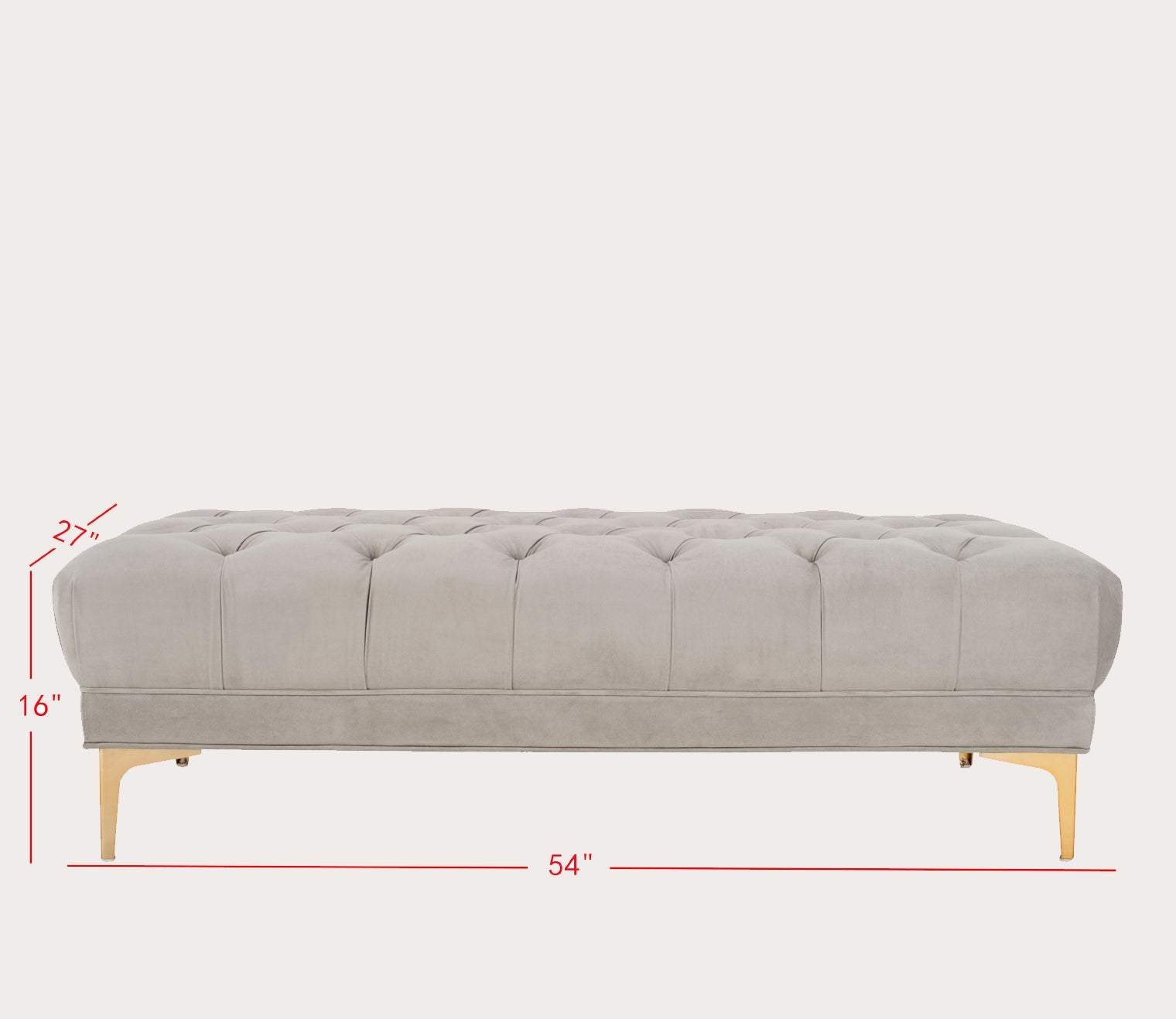 Zarya Rectangular Accent Bench 12 Zarya Rectangular Accent Bench