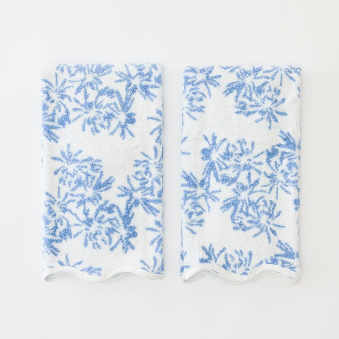 Meg Braff x Weezie Scallop Hand Towels (pair) 16 Meg Braff x Weezie Scallop Hand Towels (pair)