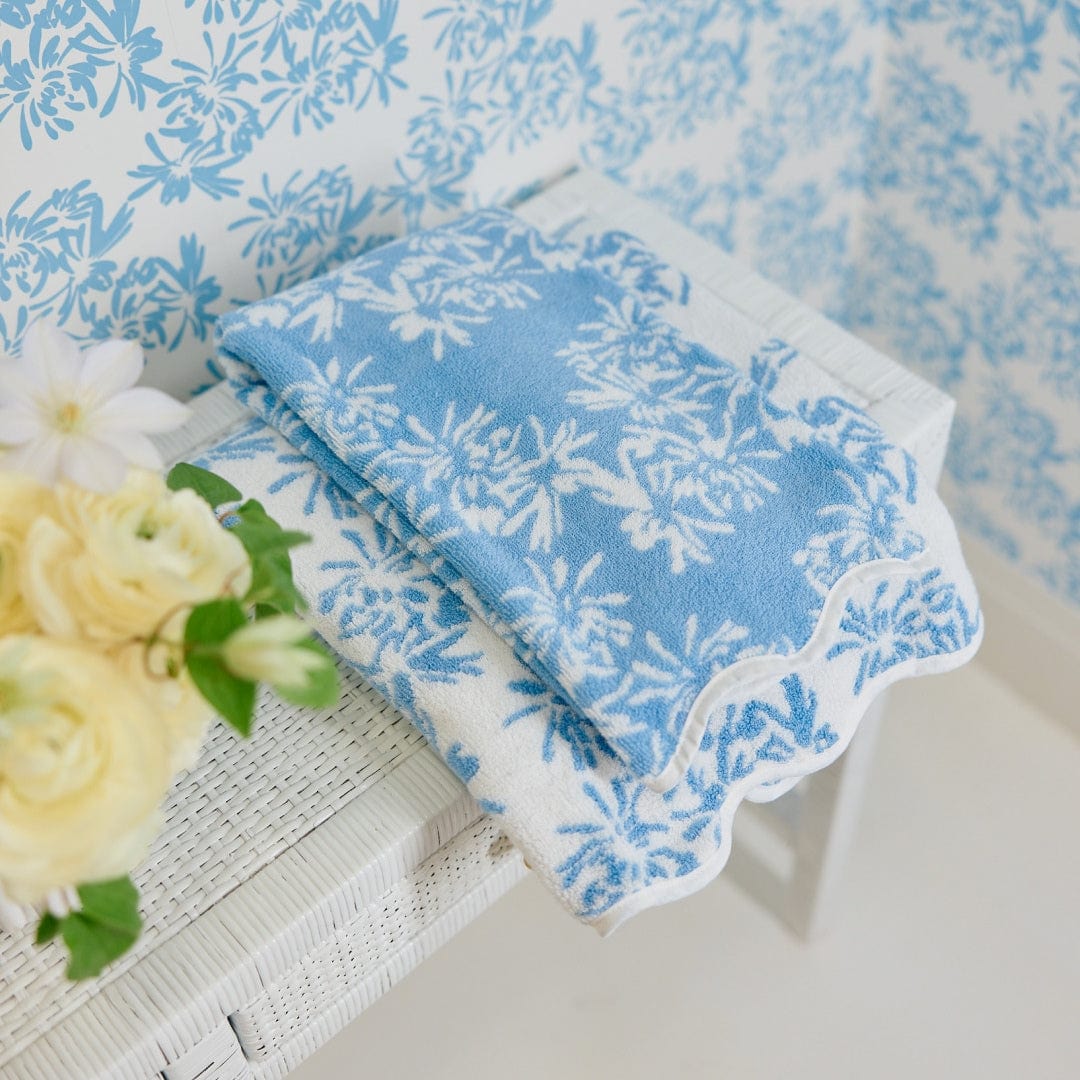 Meg Braff x Weezie Scallop Hand Towels (pair) 6 Meg Braff x Weezie Scallop Hand Towels (pair)