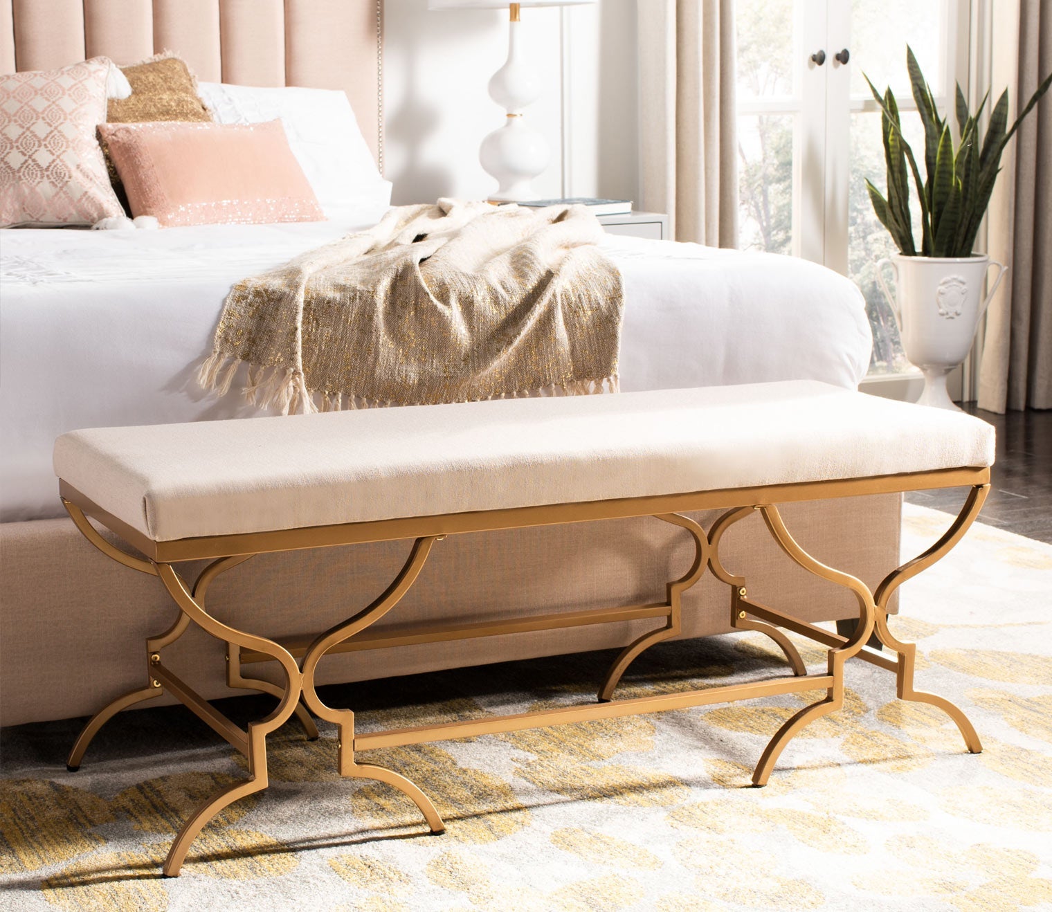 Juliet Rectangular Accent Bench