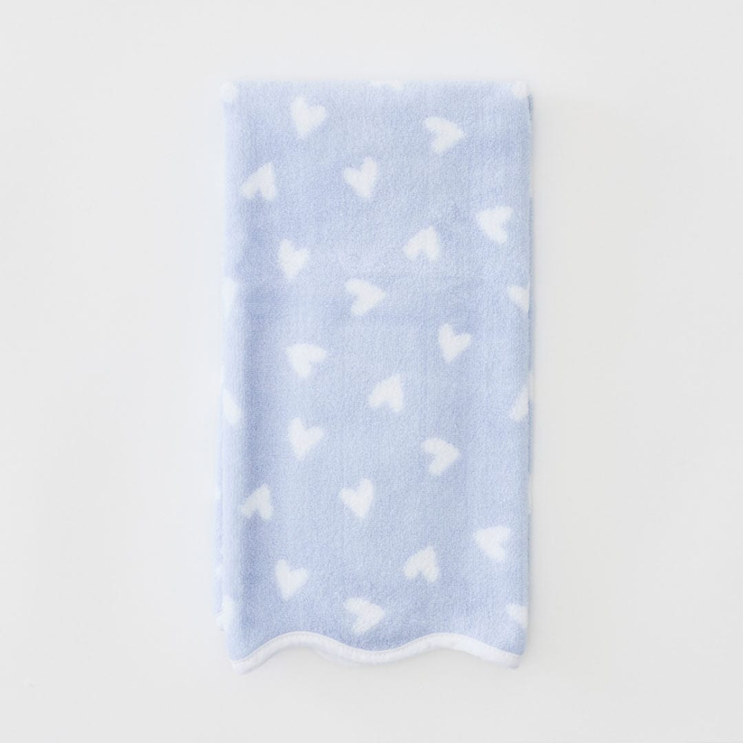 Patterned Scallop Hand Towels (pair) 12 Patterned Scallop Hand Towels (pair)