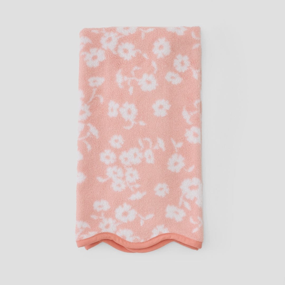 Patterned Scallop Hand Towels (pair) 31 Patterned Scallop Hand Towels (pair)