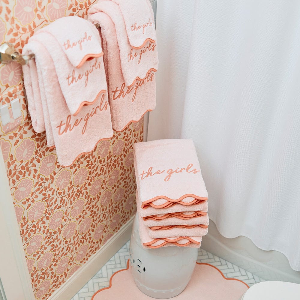 Scallop Bathroom Bundle (11 pieces) 18 Scallop Bathroom Bundle (11 pieces)