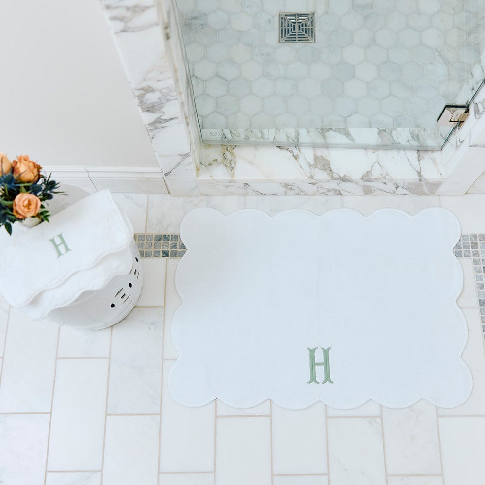 Scallop Bathroom Bundle (11 pieces) 8 Scallop Bathroom Bundle (11 pieces)