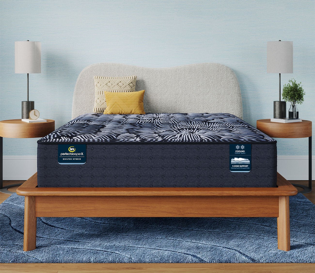 Serta Perfect Sleeper Coral Shores Quilted Firm Hybrid Mattress