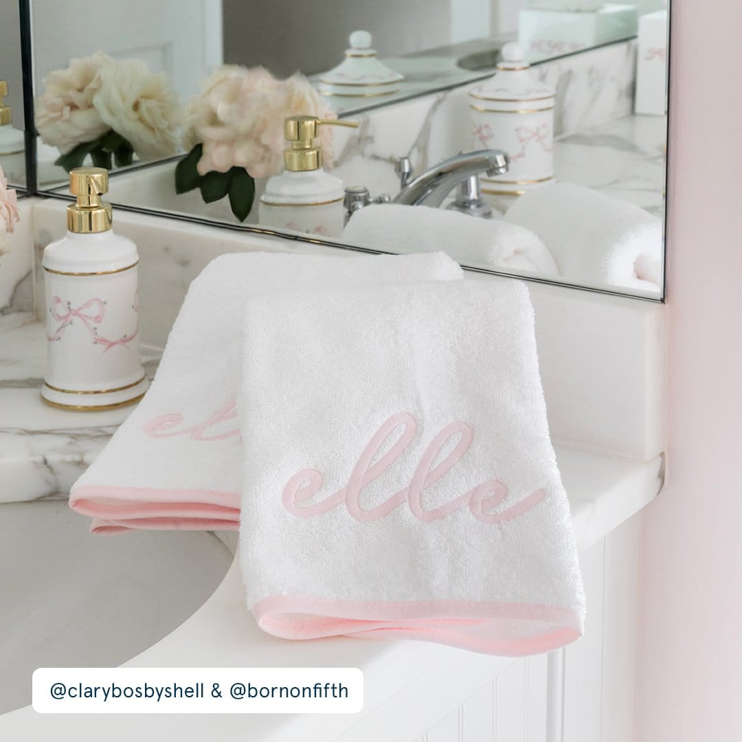 Signature Hand Towels (pair) 64 Signature Hand Towels (pair)