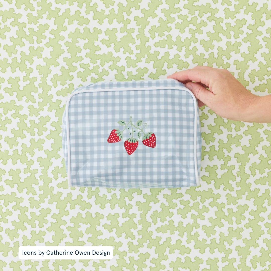 Small Patterned Toiletry Bag 3 Small Patterned Toiletry Bag