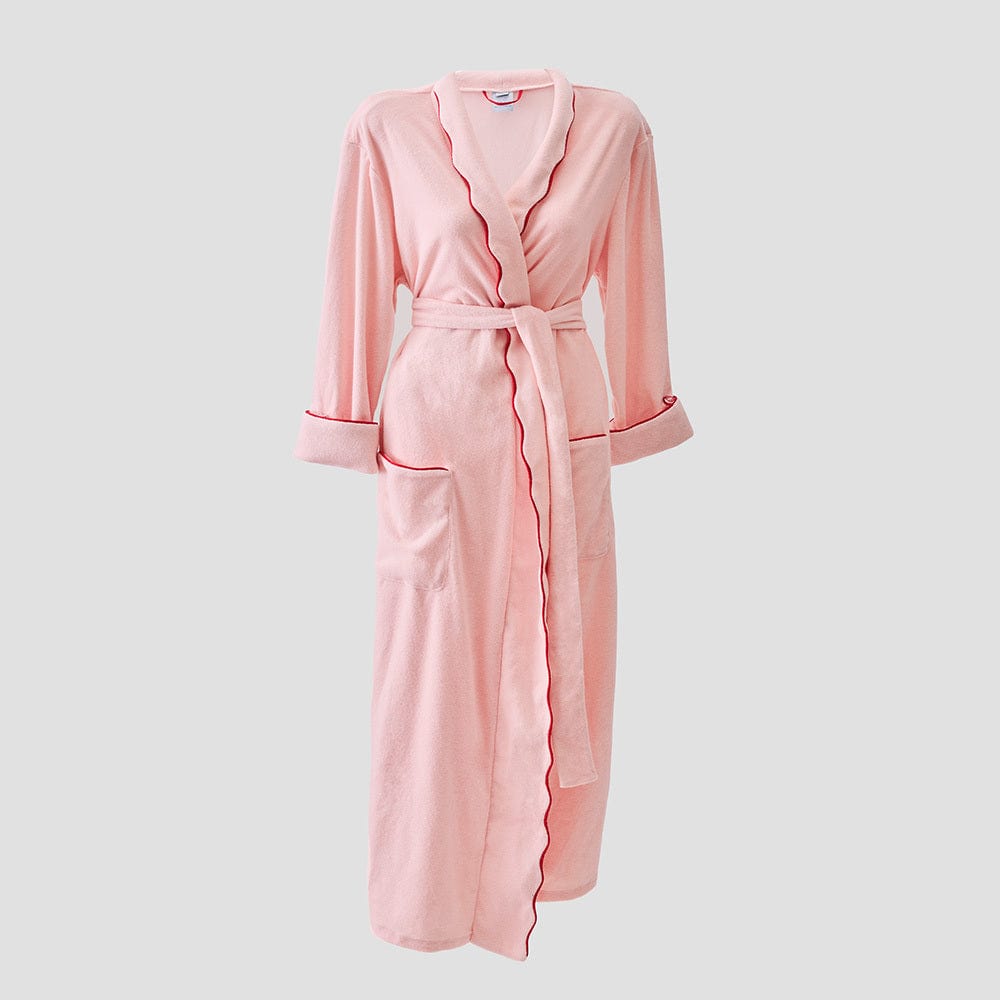 Women's Long Scallop Lightweight Robe 15 Women's Long Scallop Lightweight Robe
