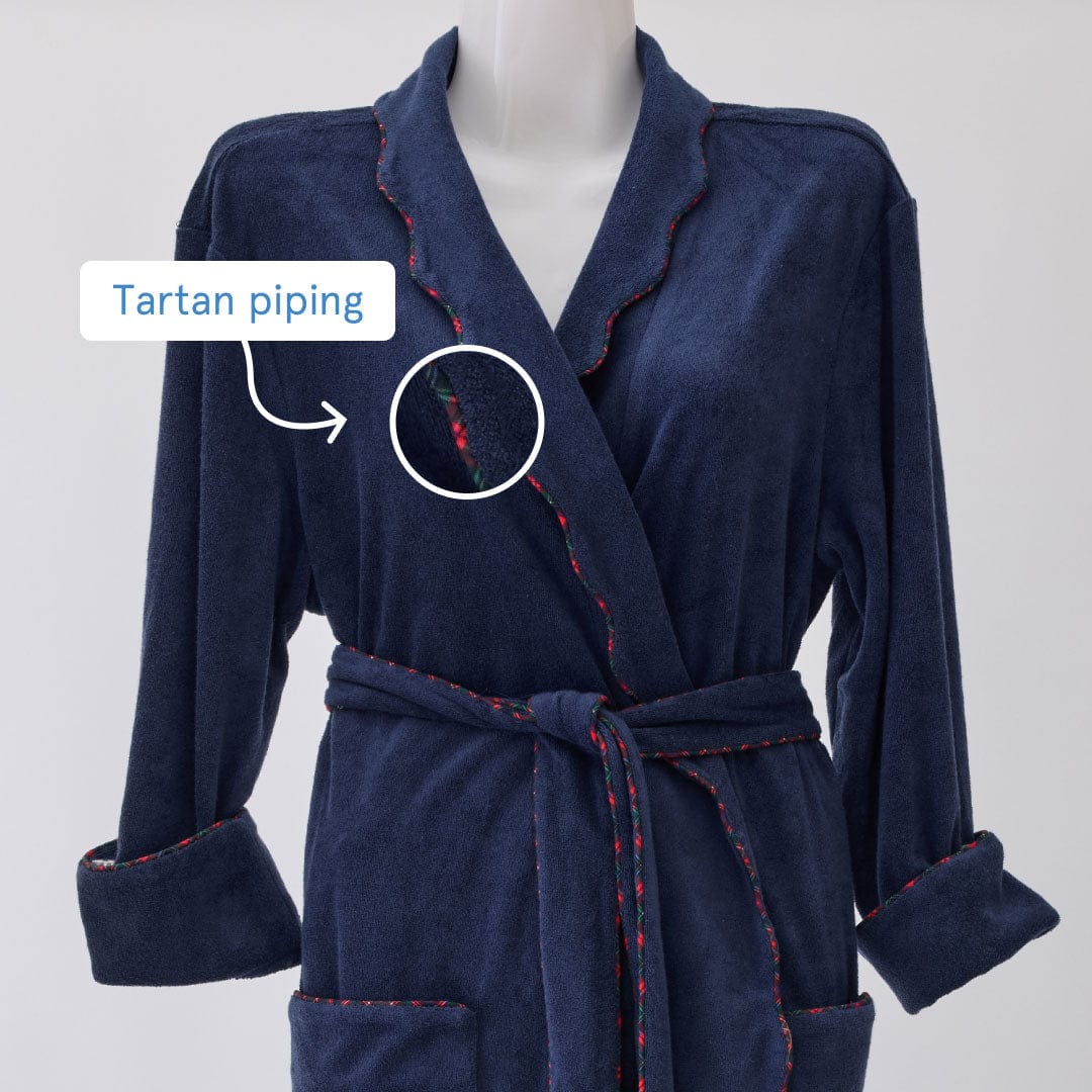 Women's Long Scallop Lightweight Robe 40 Women's Long Scallop Lightweight Robe