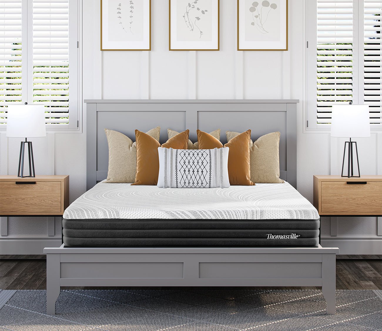 Thomasville Franklin 10.5'' Foam Medium Plush Hybrid Mattress