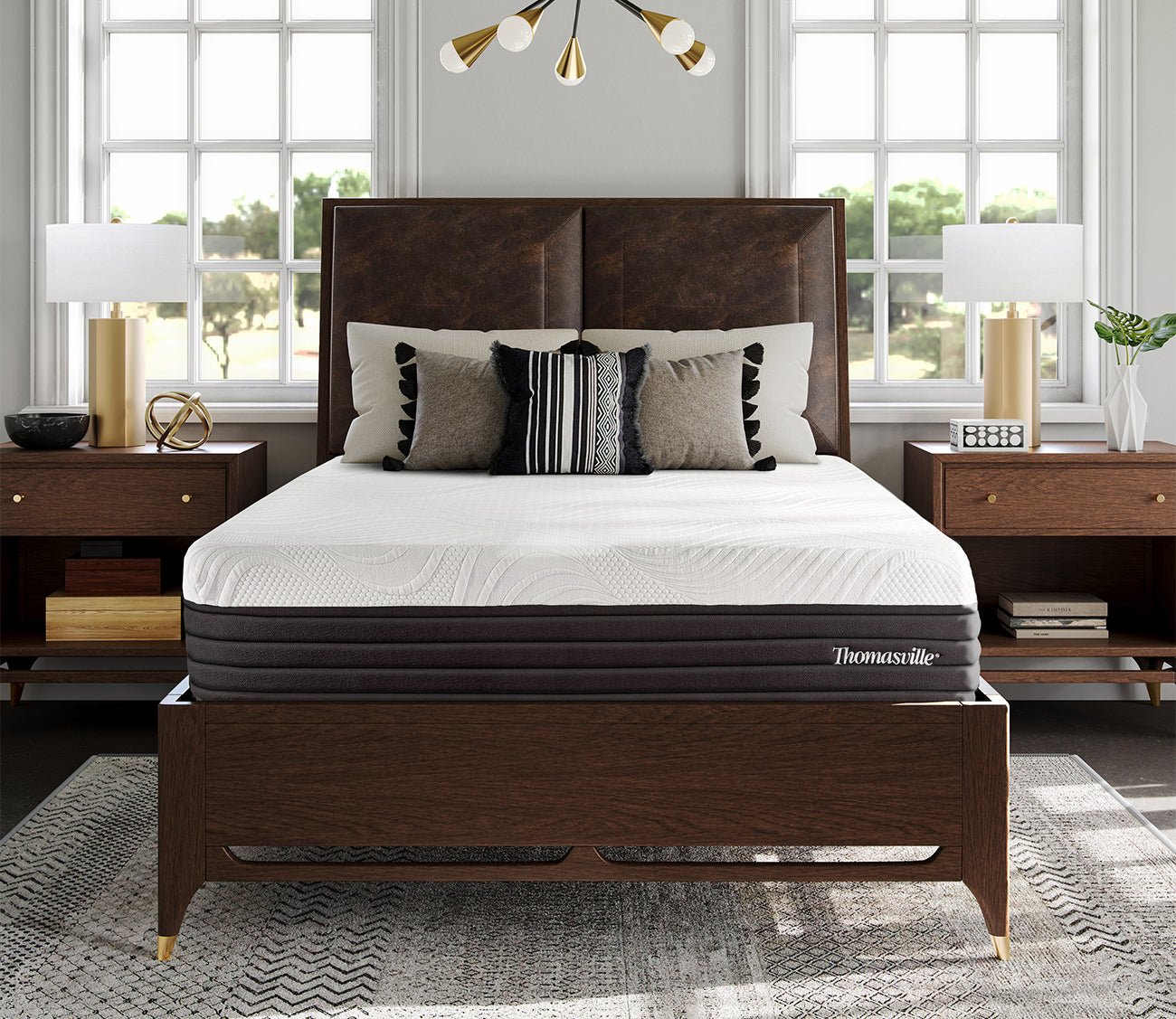 Thomasville Plymouth 12.5'' Gel Memory Foam Medium Plush Hybrid Mattress