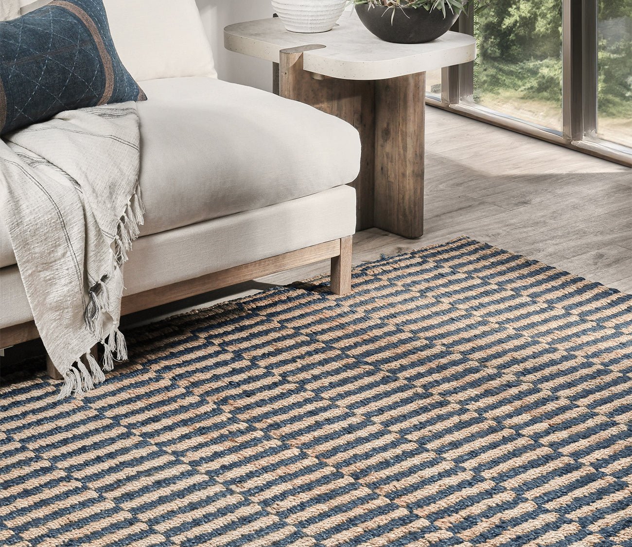 Villa by Classic Home Monterey Jute Area Rug 3 Villa by Classic Home Monterey Jute Area Rug