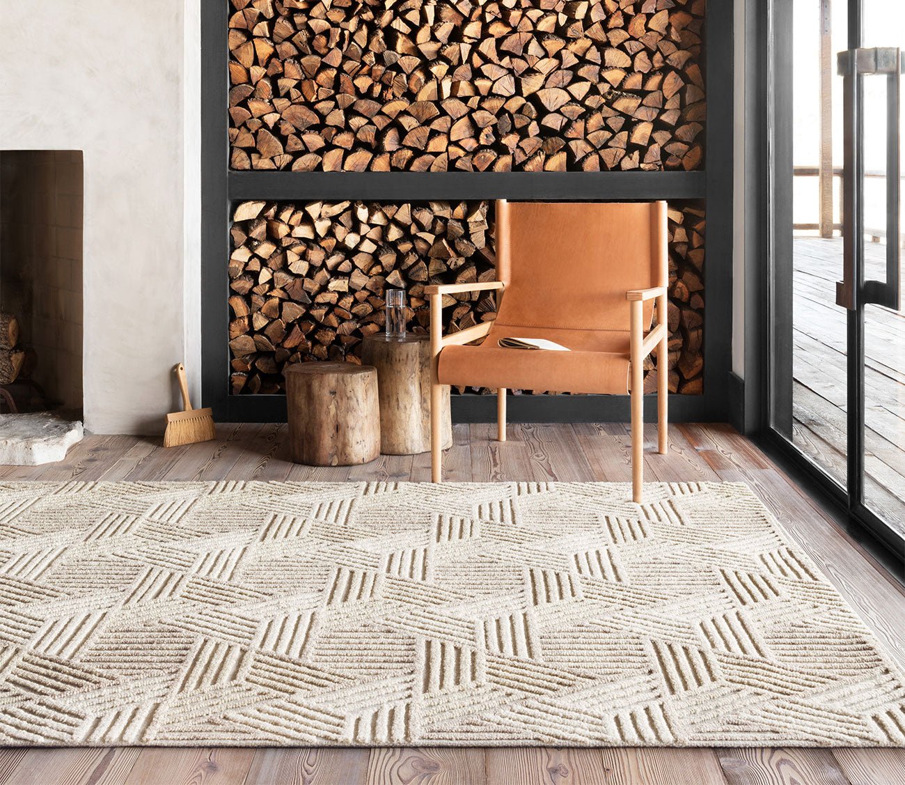 Loloi Ehren Oatmeal Ivory Area Rug