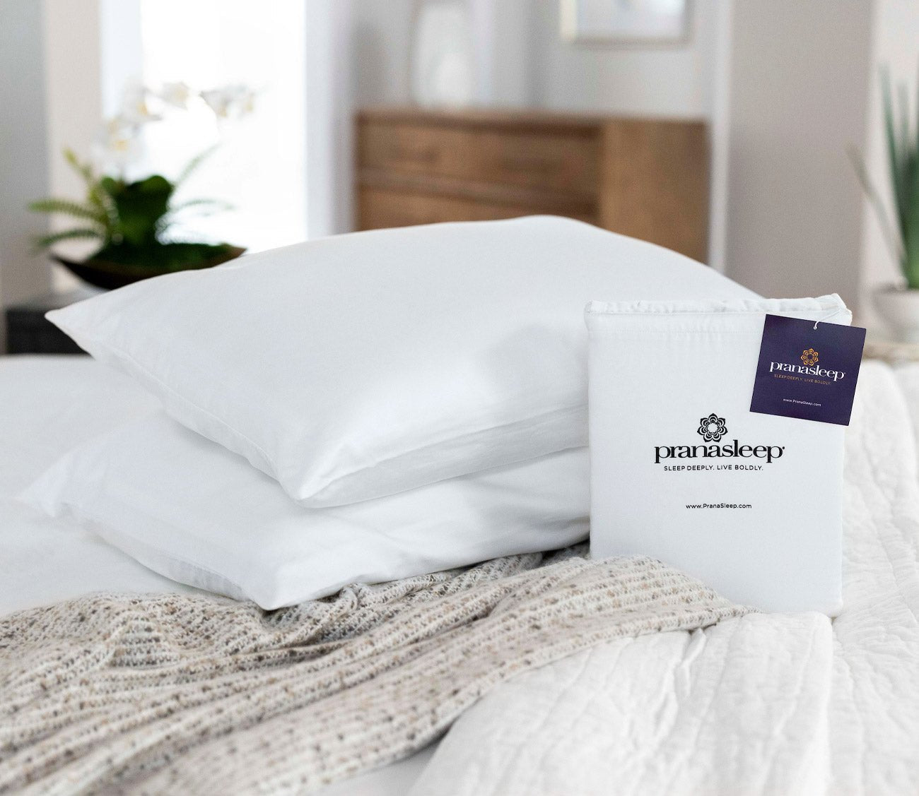 PranaSleep PranaHalo Down Pillow