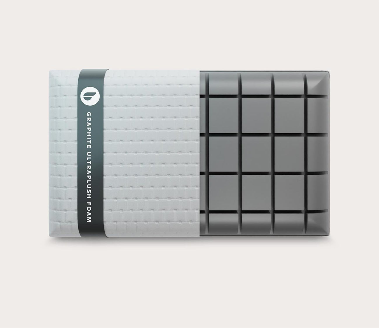 Blu Sleep Prestige Support Foam Graphite Pillow