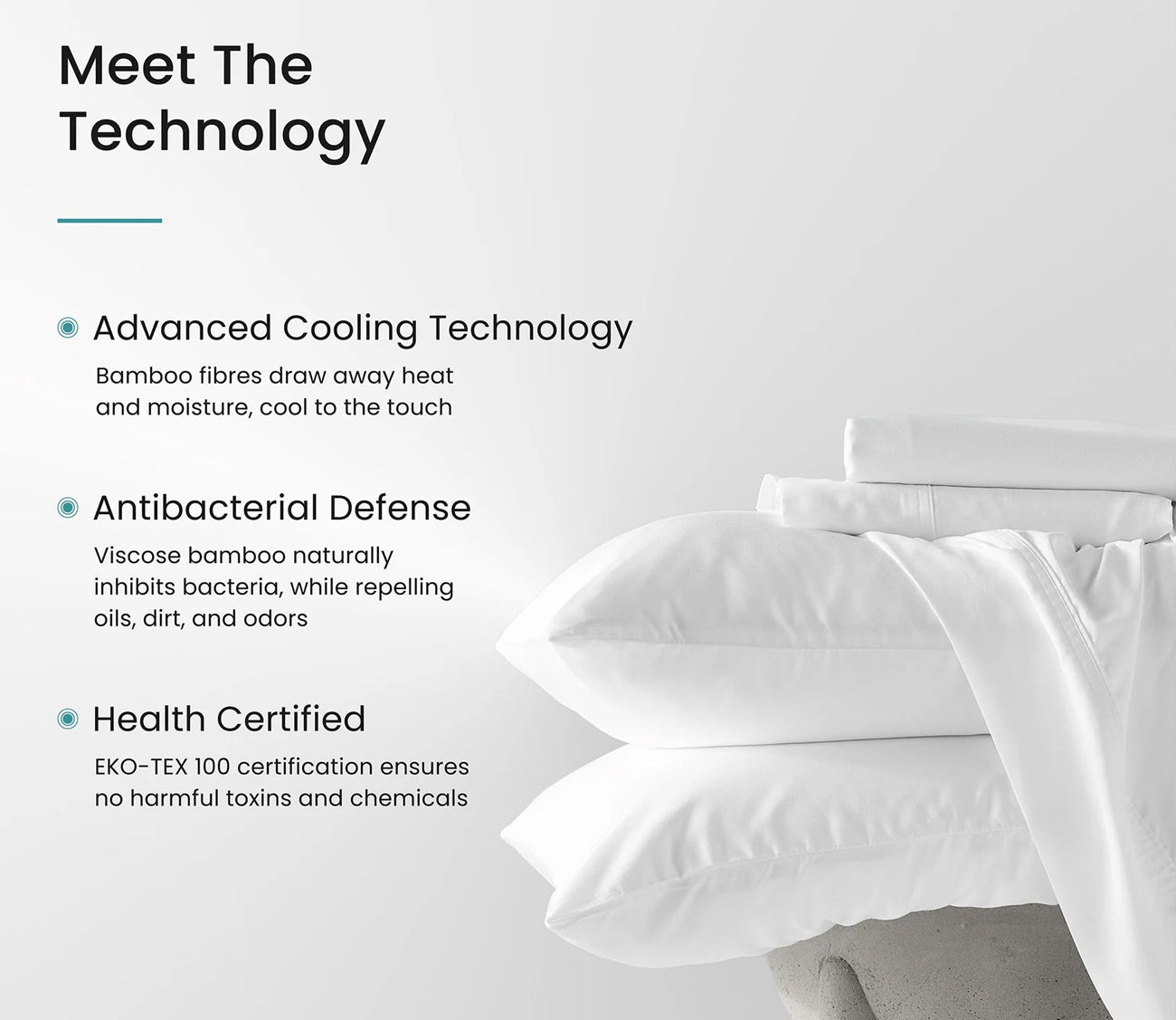 Iced Cooling Sheet Set 4 Iced Cooling Sheet Set