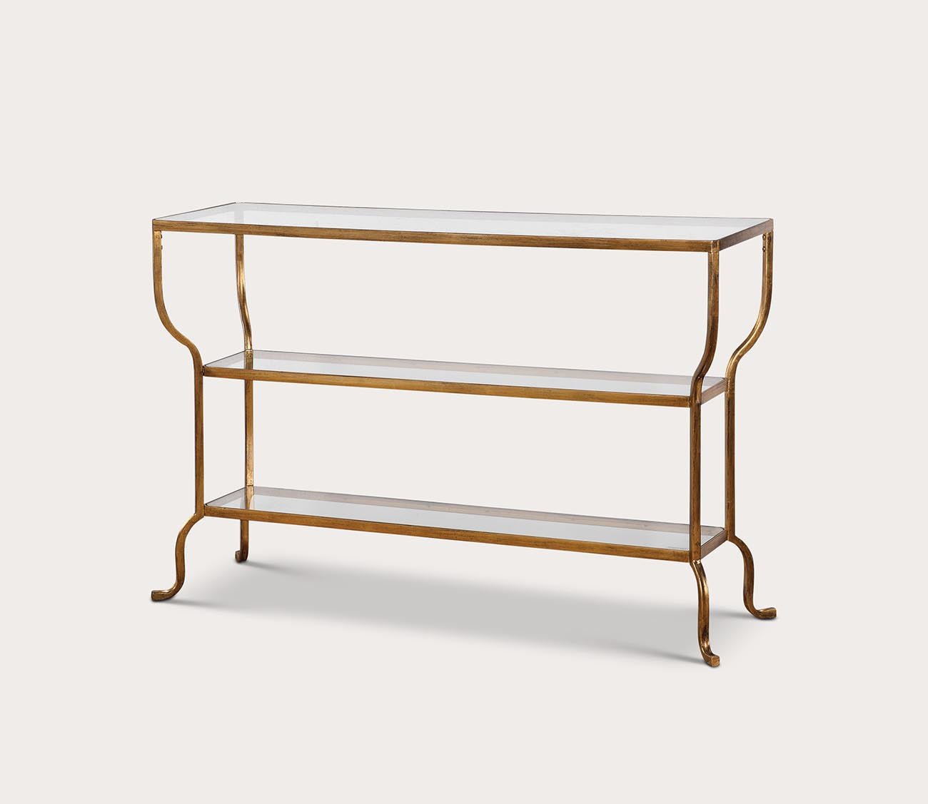 Uttermost Deline Gold Console Table 4 Uttermost Deline Gold Console Table