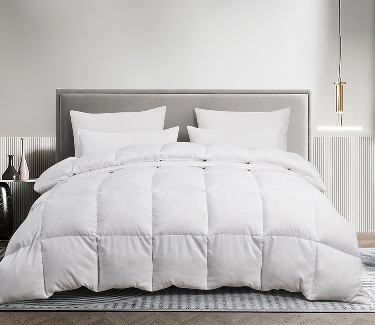 Beautyrest All Season White Feather and Down Comforter