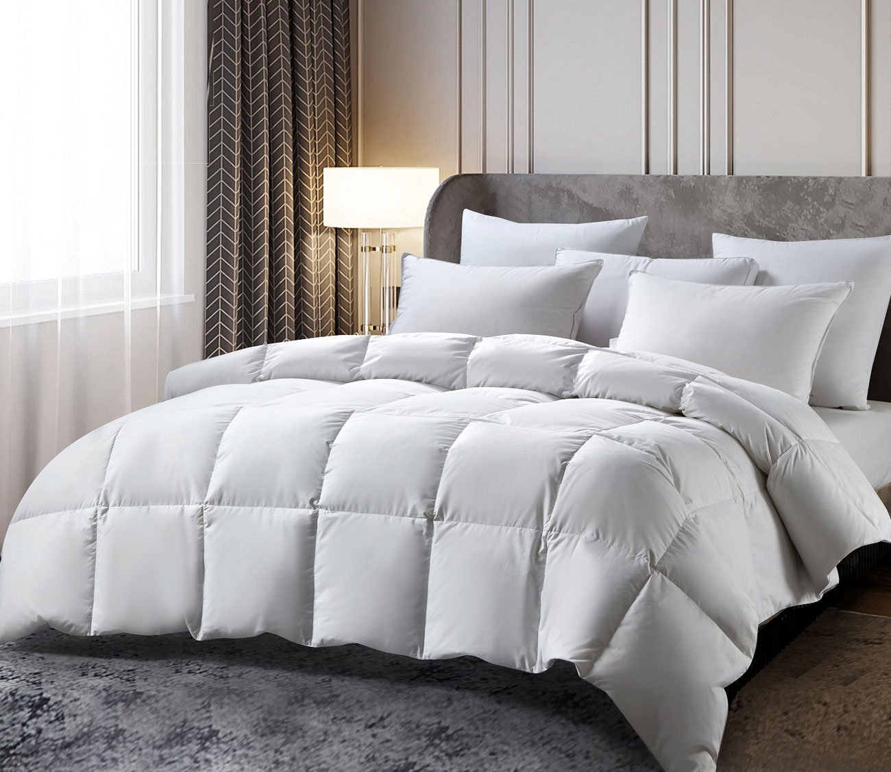 Beautyrest Cotton All Season RDS Feather and Down Comforter