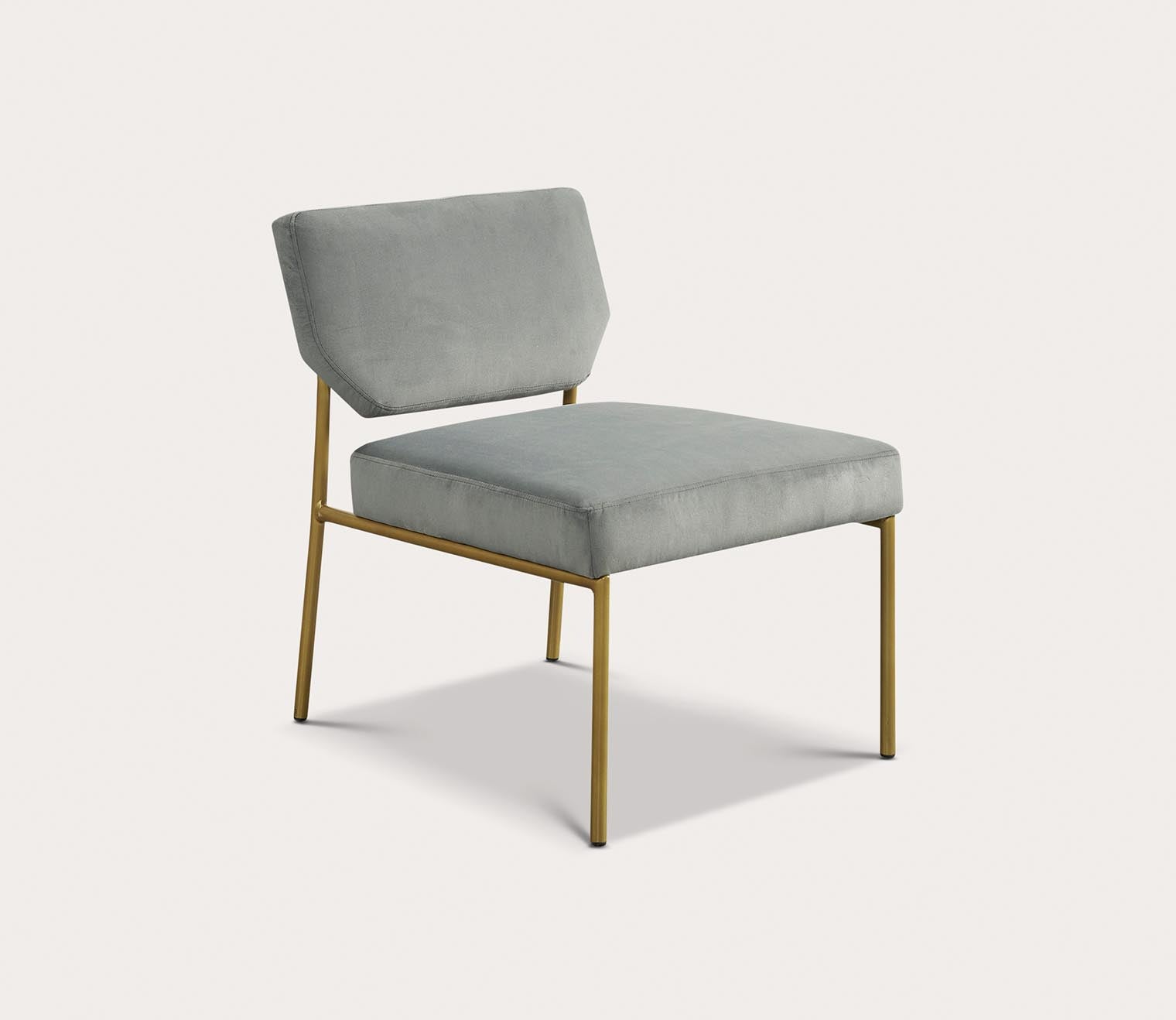 Ink & Ivy Roxie Metal Frame Slipper Accent Chair 3 Ink & Ivy Roxie Metal Frame Slipper Accent Chair