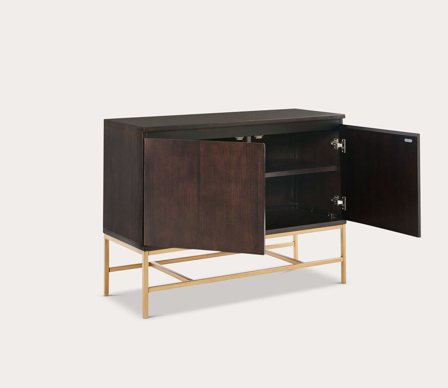 Martha Stewart Allister 2-Door Wood Accent Cabinet 3 Martha Stewart Allister 2-Door Wood Accent Cabinet