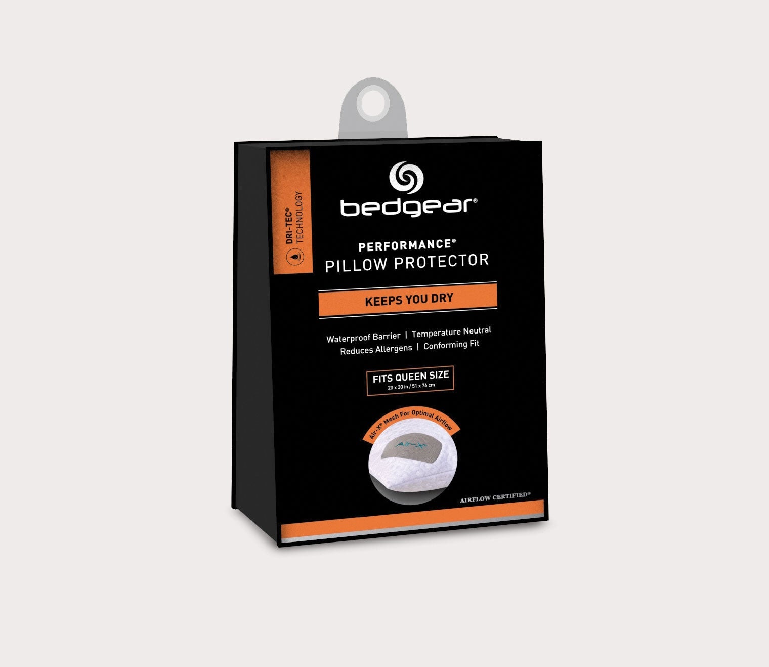 Bedgear Dri-Tec with Air-X Pillow Protector 4 Bedgear Dri-Tec with Air-X Pillow Protector