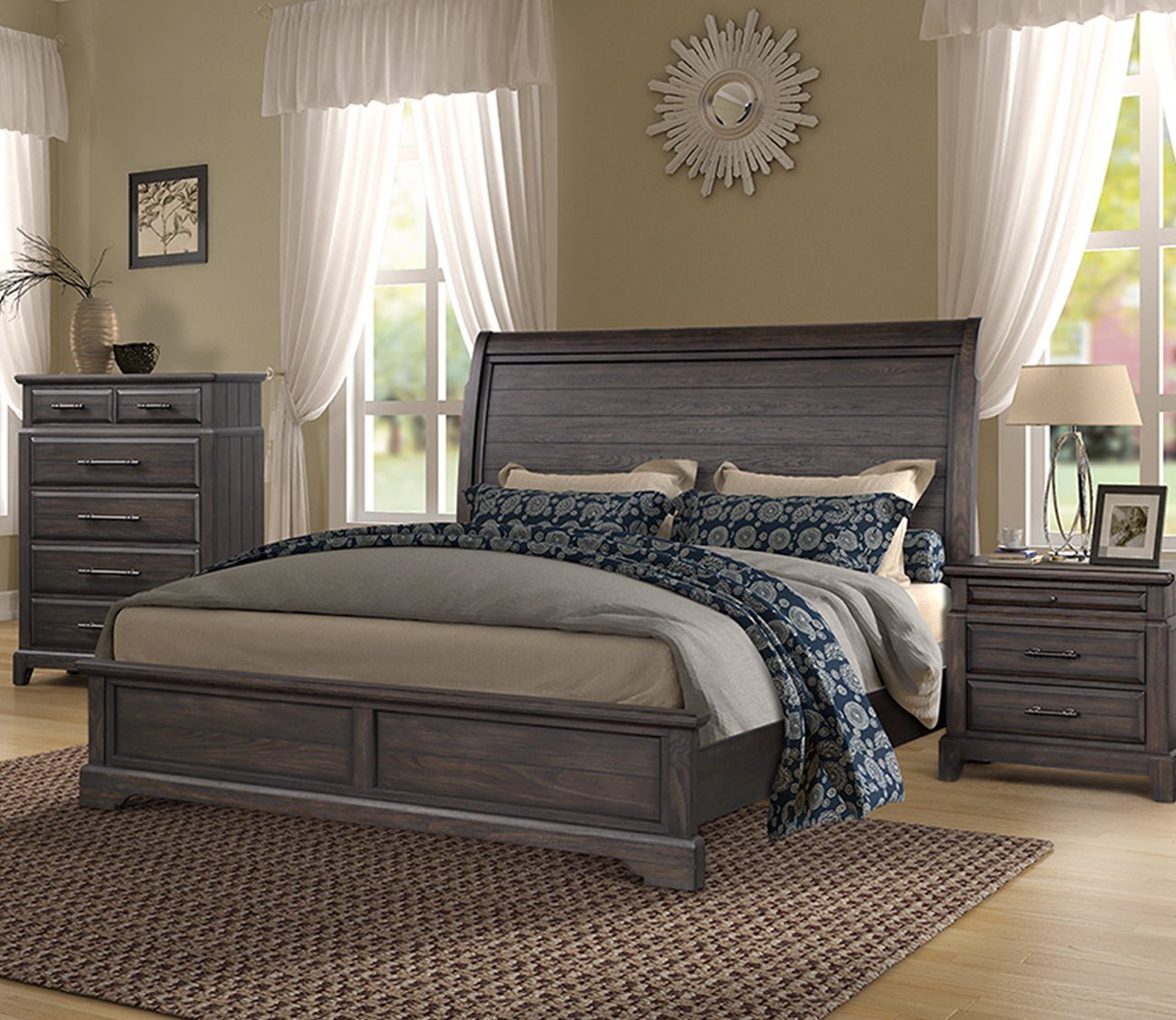 Bellamy Lane Sleigh Bedroom Set