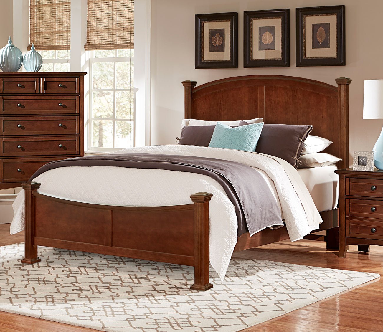 Vaughan Bassett Bonanza Poster Bed Bedroom Set 12 Vaughan Bassett Bonanza Poster Bed Bedroom Set