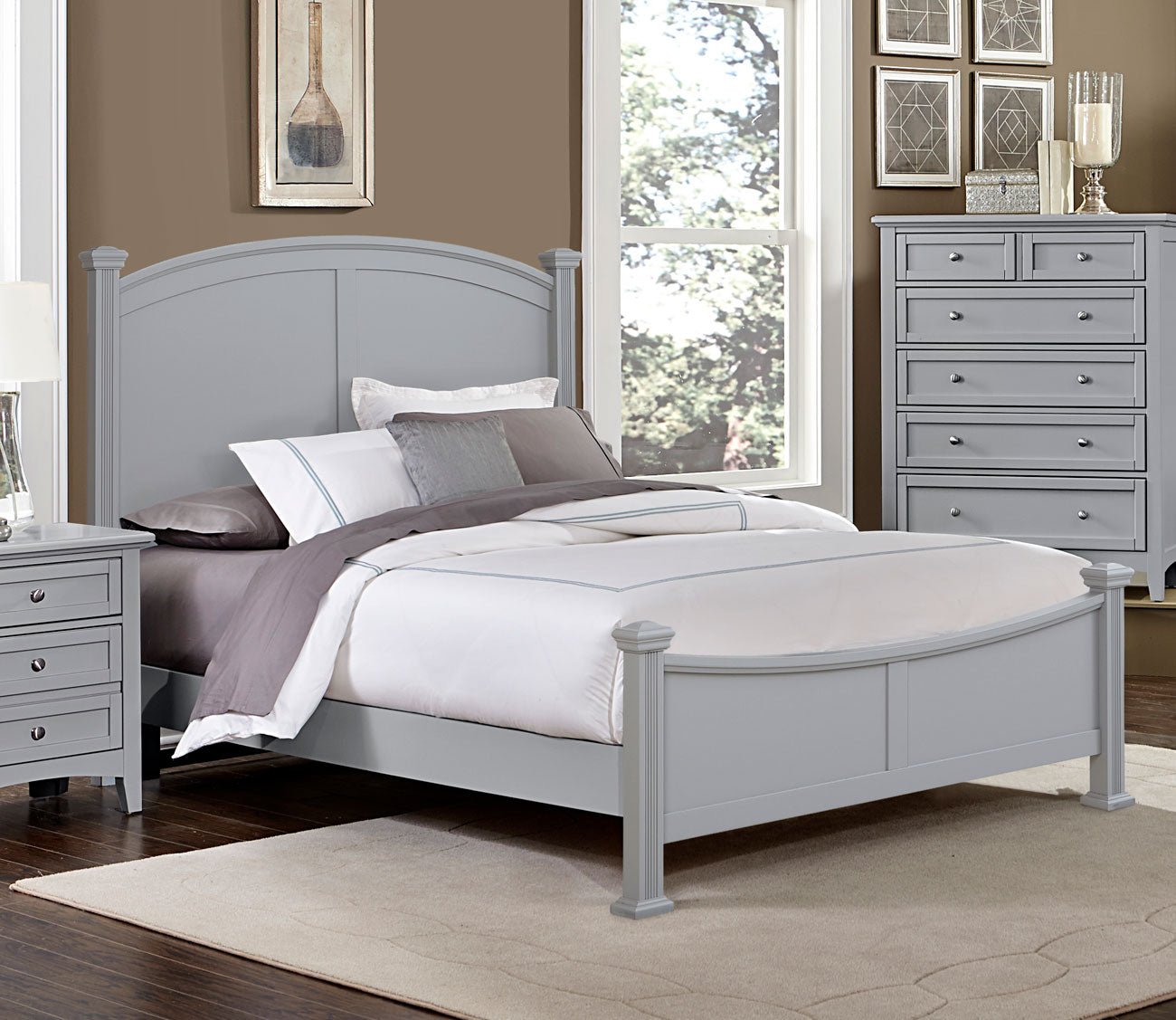 Vaughan Bassett Bonanza Poster Bed Bedroom Set 7 Vaughan Bassett Bonanza Poster Bed Bedroom Set
