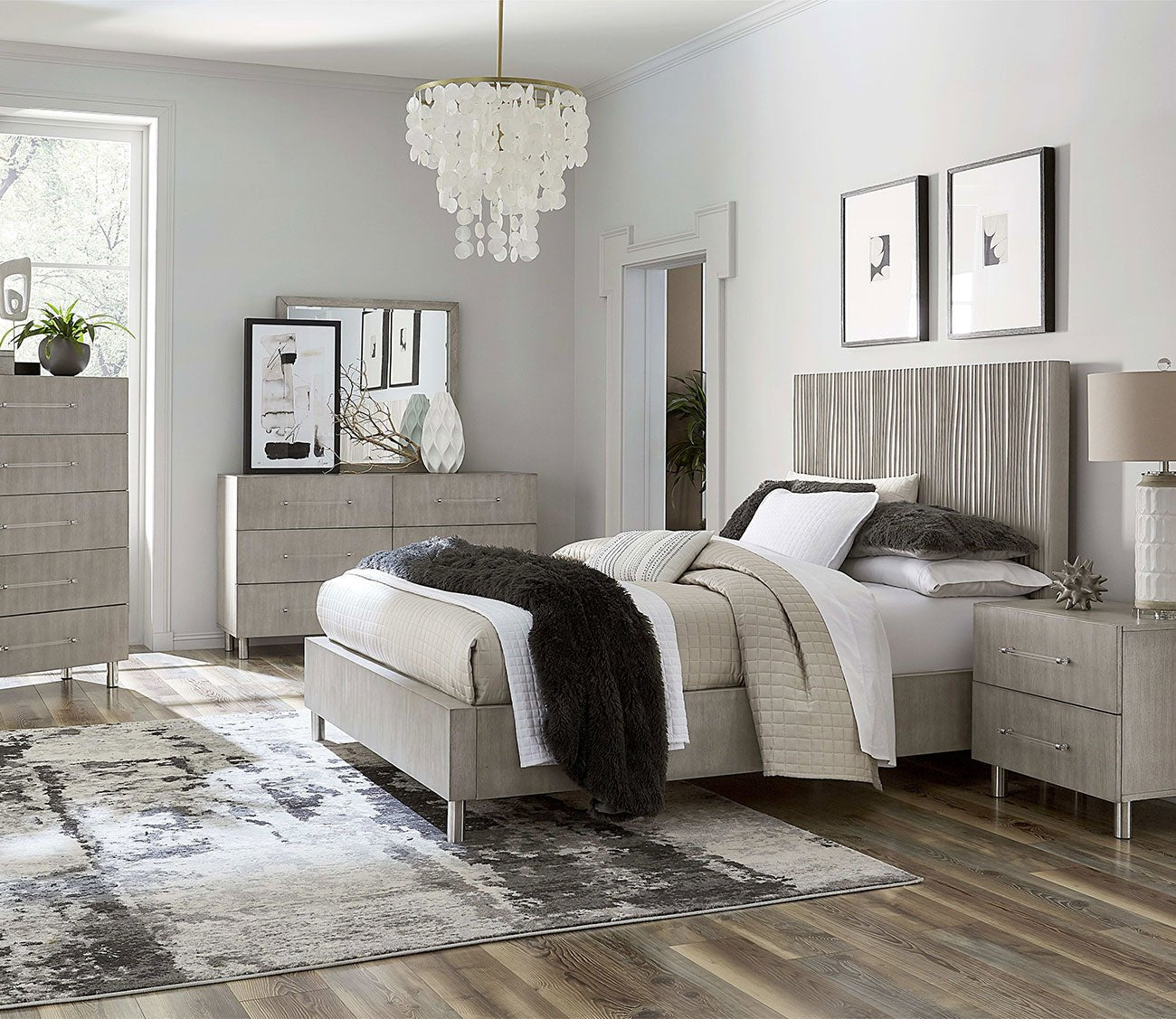 Modus Furniture Argento Oak 6-Drawer Dresser 6 Modus Furniture Argento Oak 6-Drawer Dresser