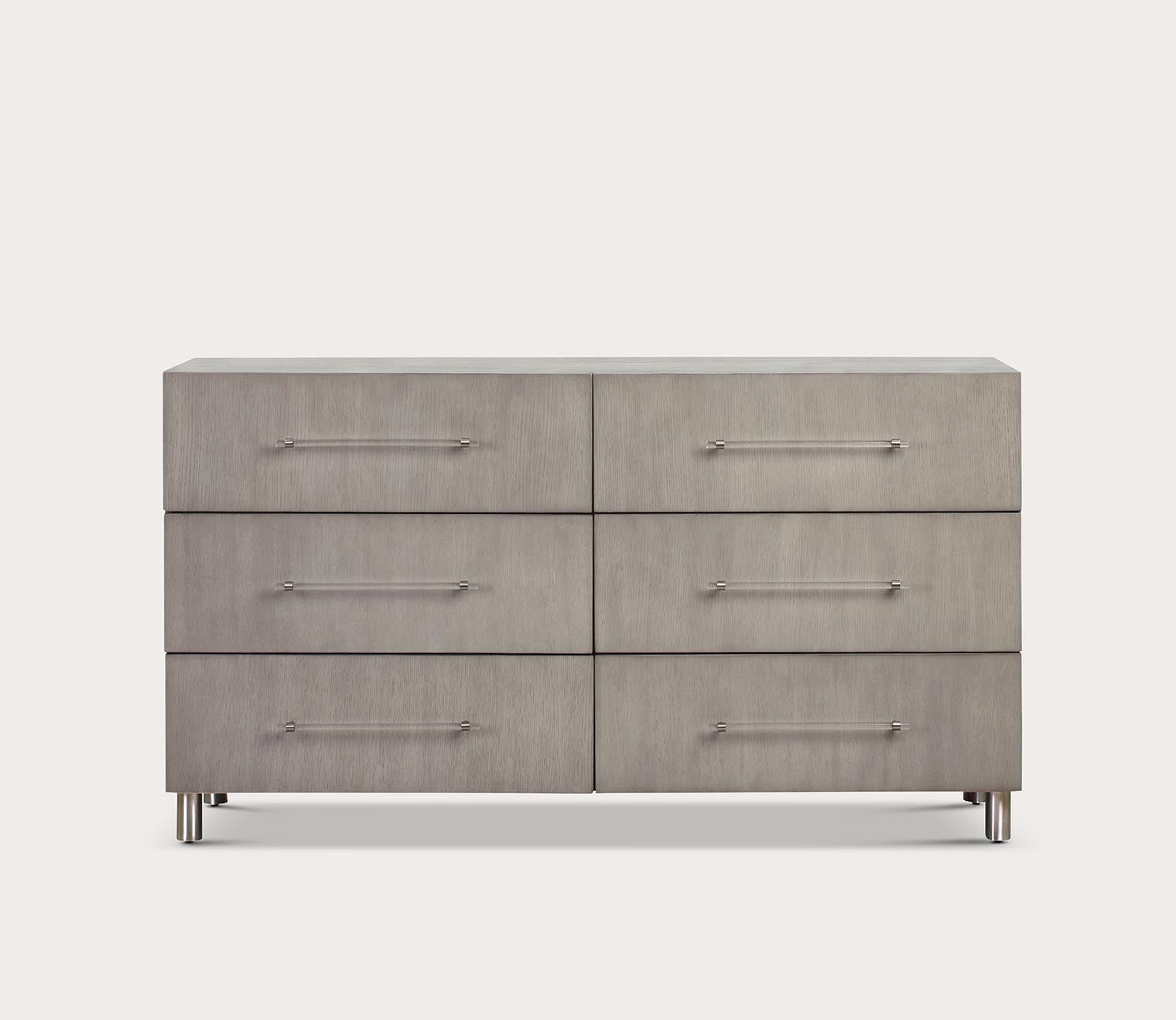 Modus Furniture Argento Oak 6-Drawer Dresser 9 Modus Furniture Argento Oak 6-Drawer Dresser