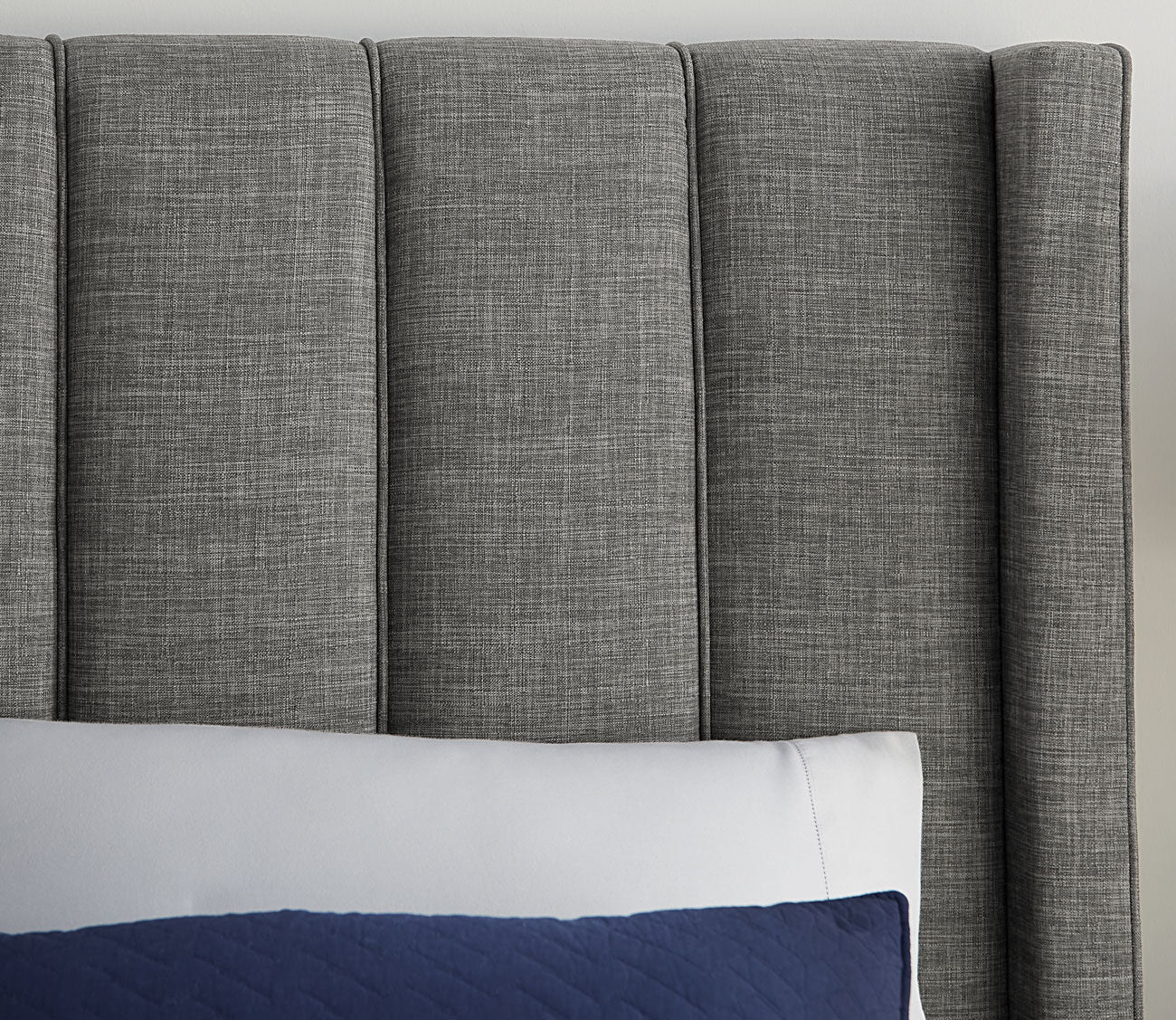 Modus Furniture Palermo Upholstered Wingback Headboard 3 Modus Furniture Palermo Upholstered Wingback Headboard