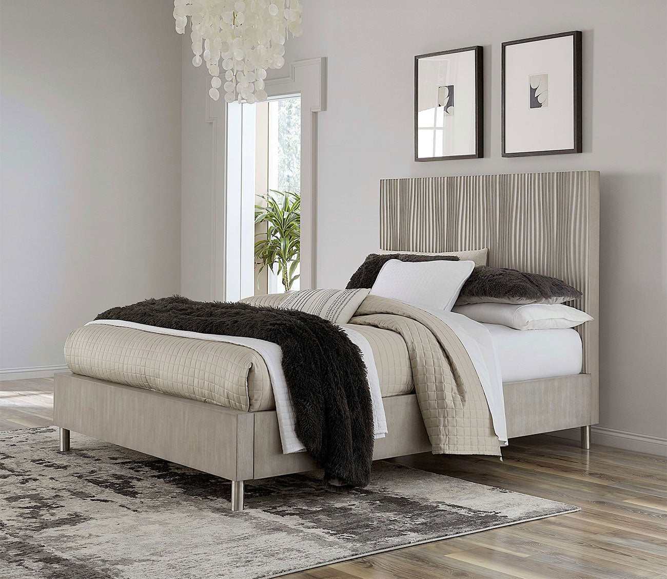 Modus Furniture Argento Oak Platform Bed 3 Modus Furniture Argento Oak Platform Bed