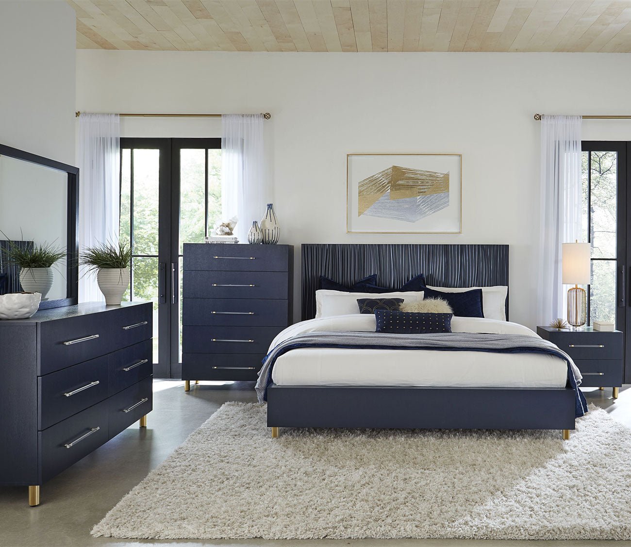 Modus Furniture Argento Oak Platform Bed 4 Modus Furniture Argento Oak Platform Bed