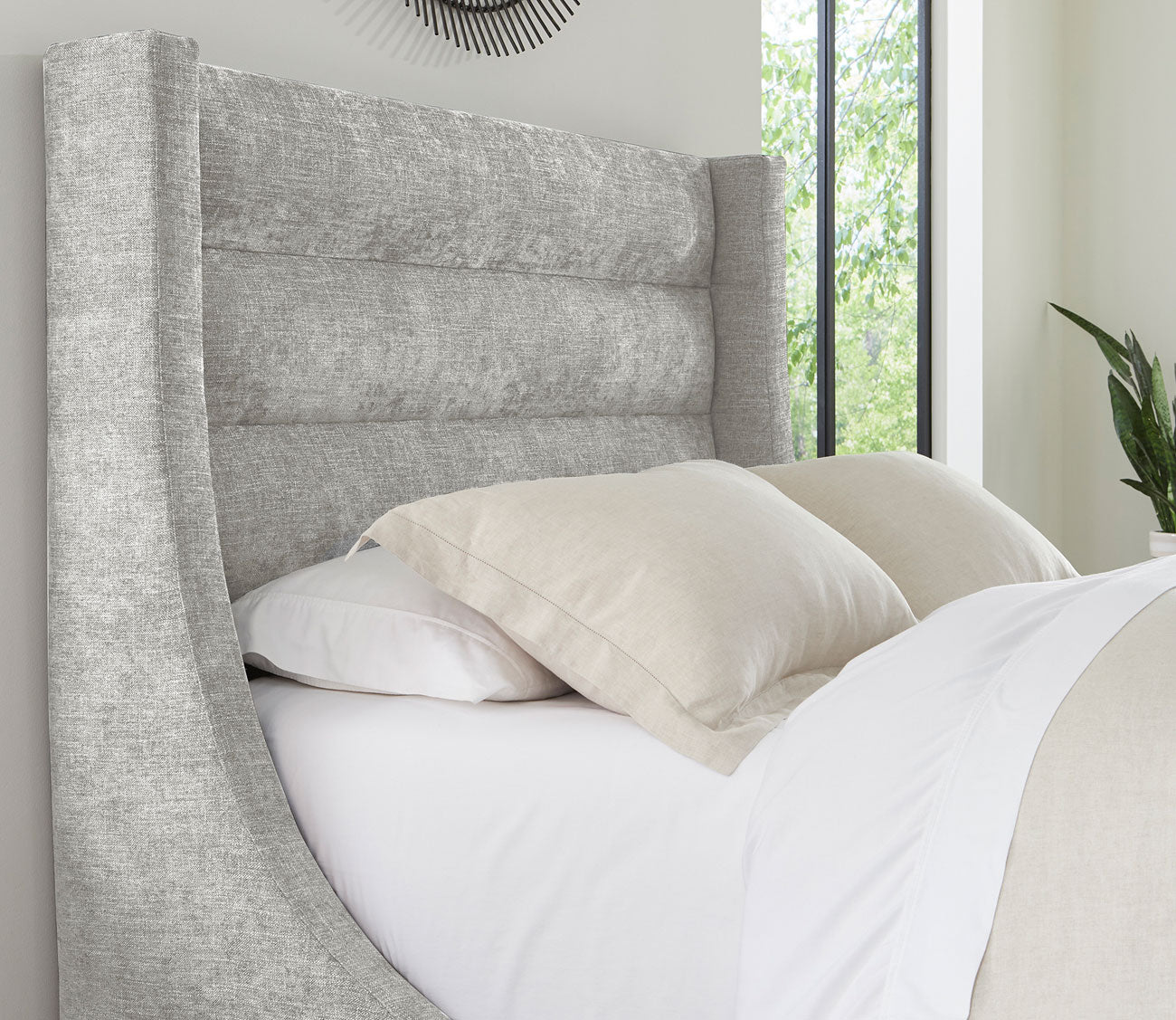 Parker House Jacob Fabric Upholstered Panel Bed 3 Parker House Jacob Fabric Upholstered Panel Bed