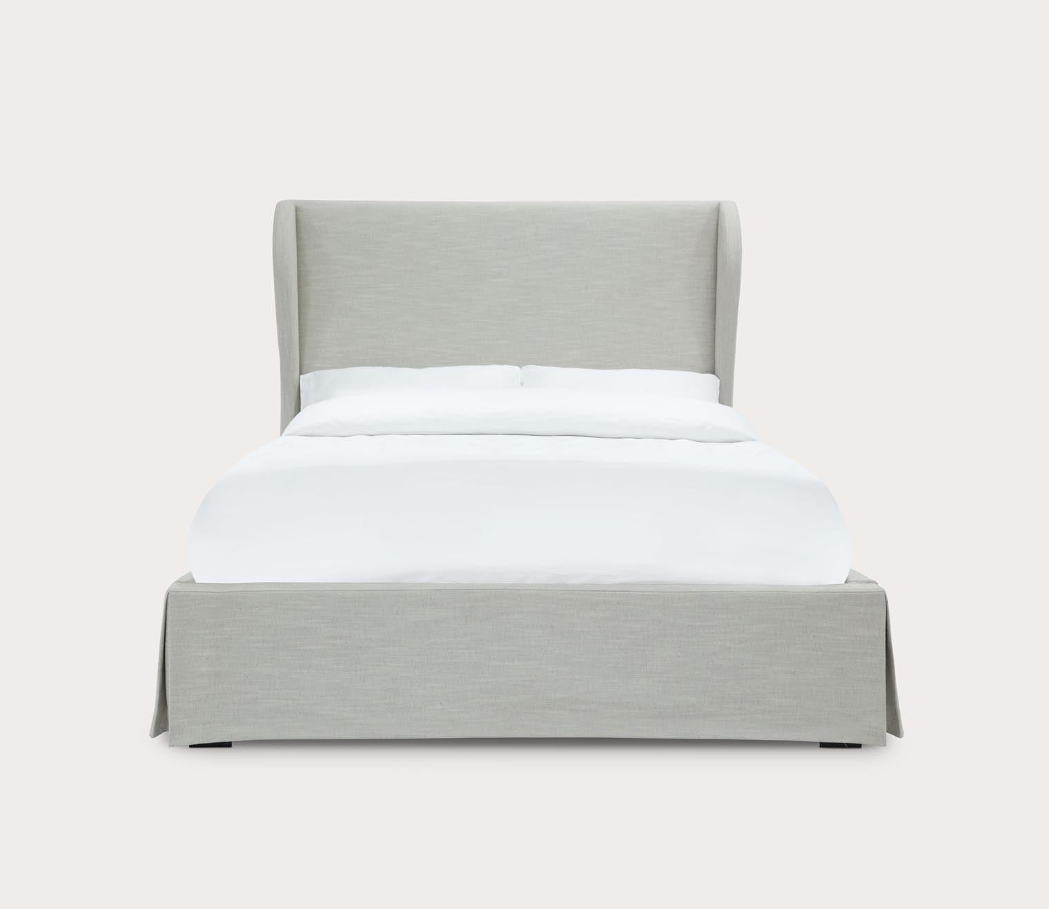 Modus Furniture Hera Upholstered Skirted Panel Bed 6 Modus Furniture Hera Upholstered Skirted Panel Bed