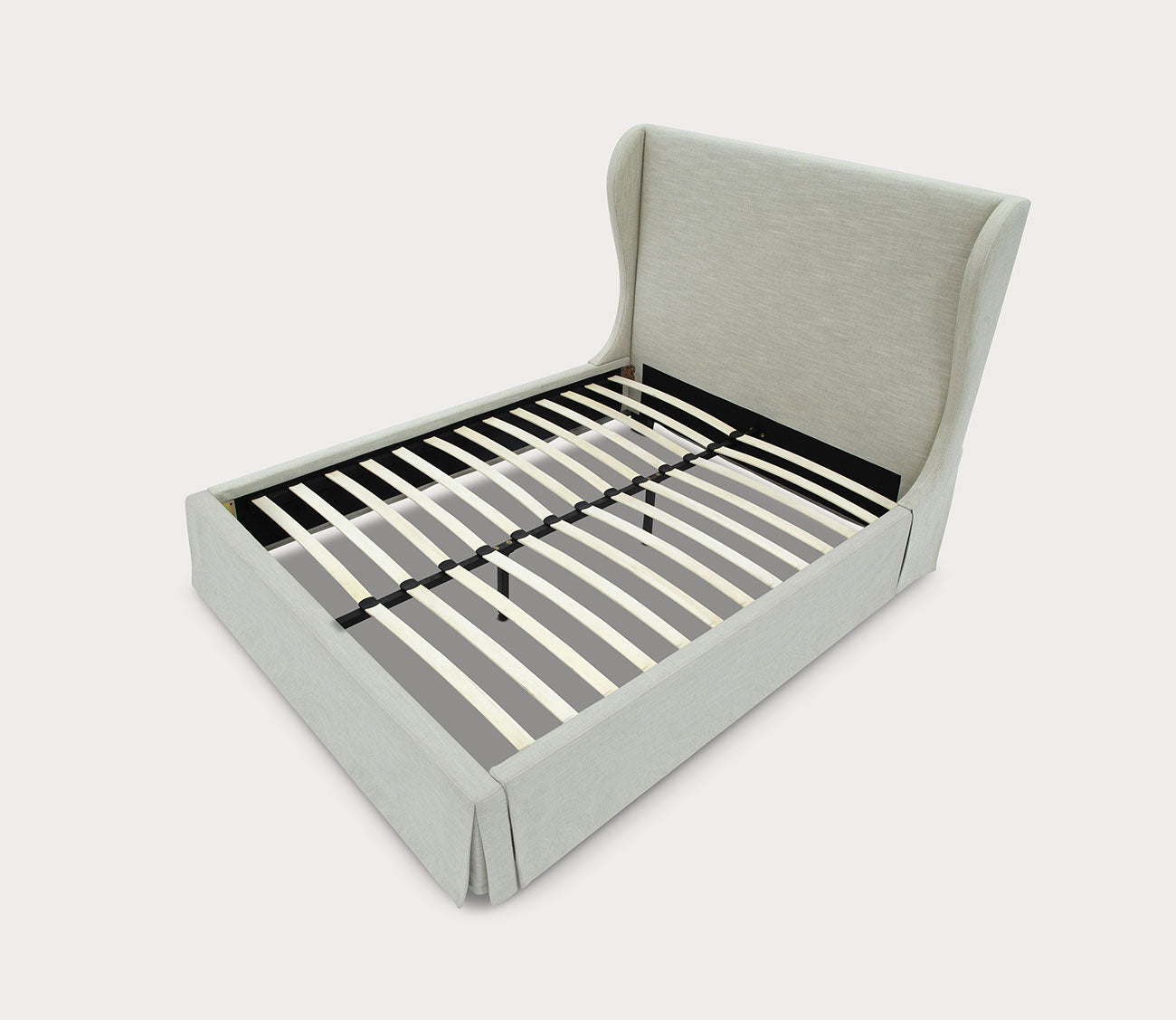 Modus Furniture Hera Upholstered Skirted Panel Bed 7 Modus Furniture Hera Upholstered Skirted Panel Bed