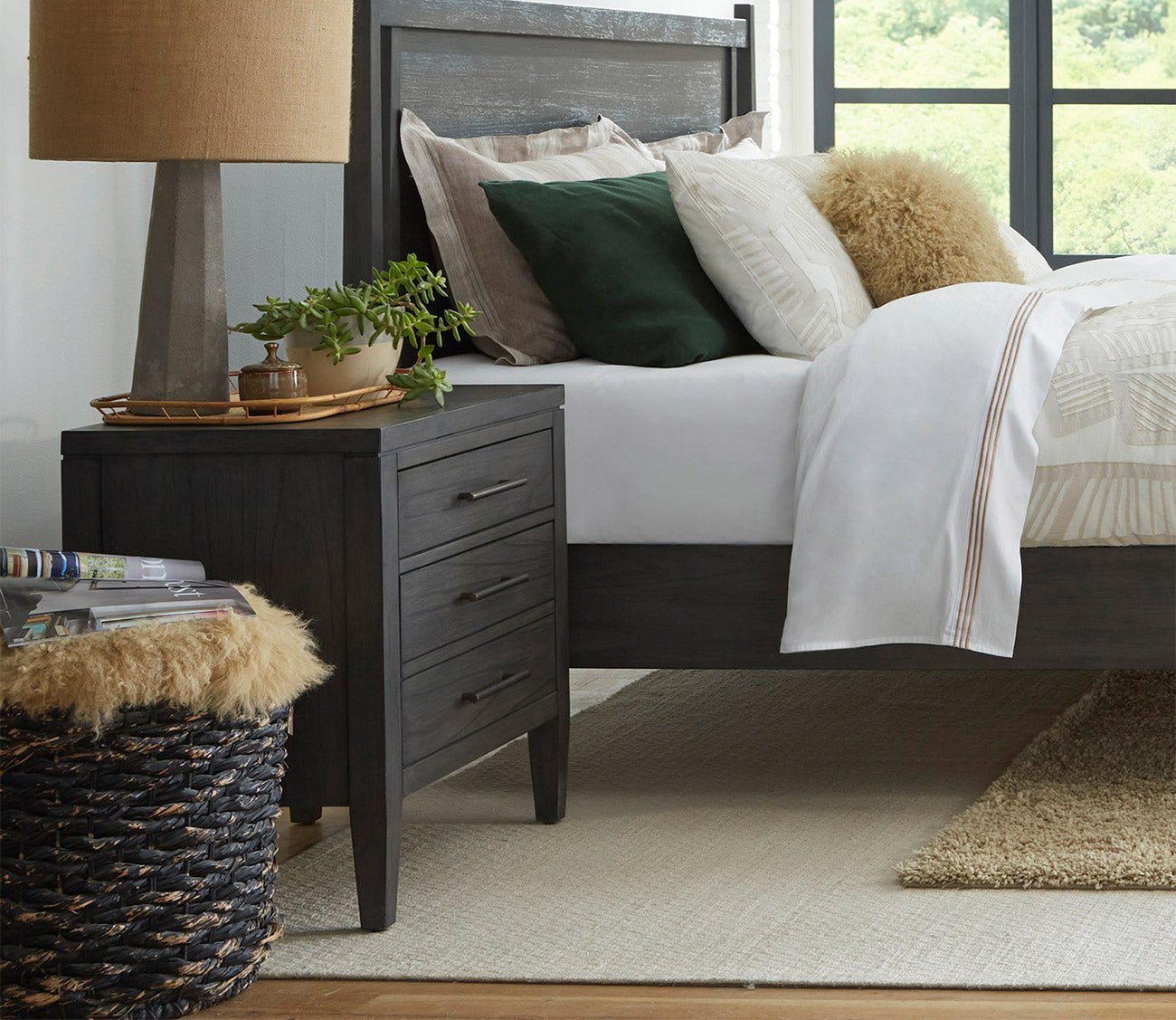 Aspen Home Preston 2-Drawer Nightstand