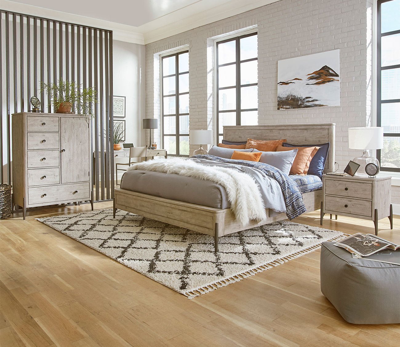 Aspen Home Zane Panel Bed