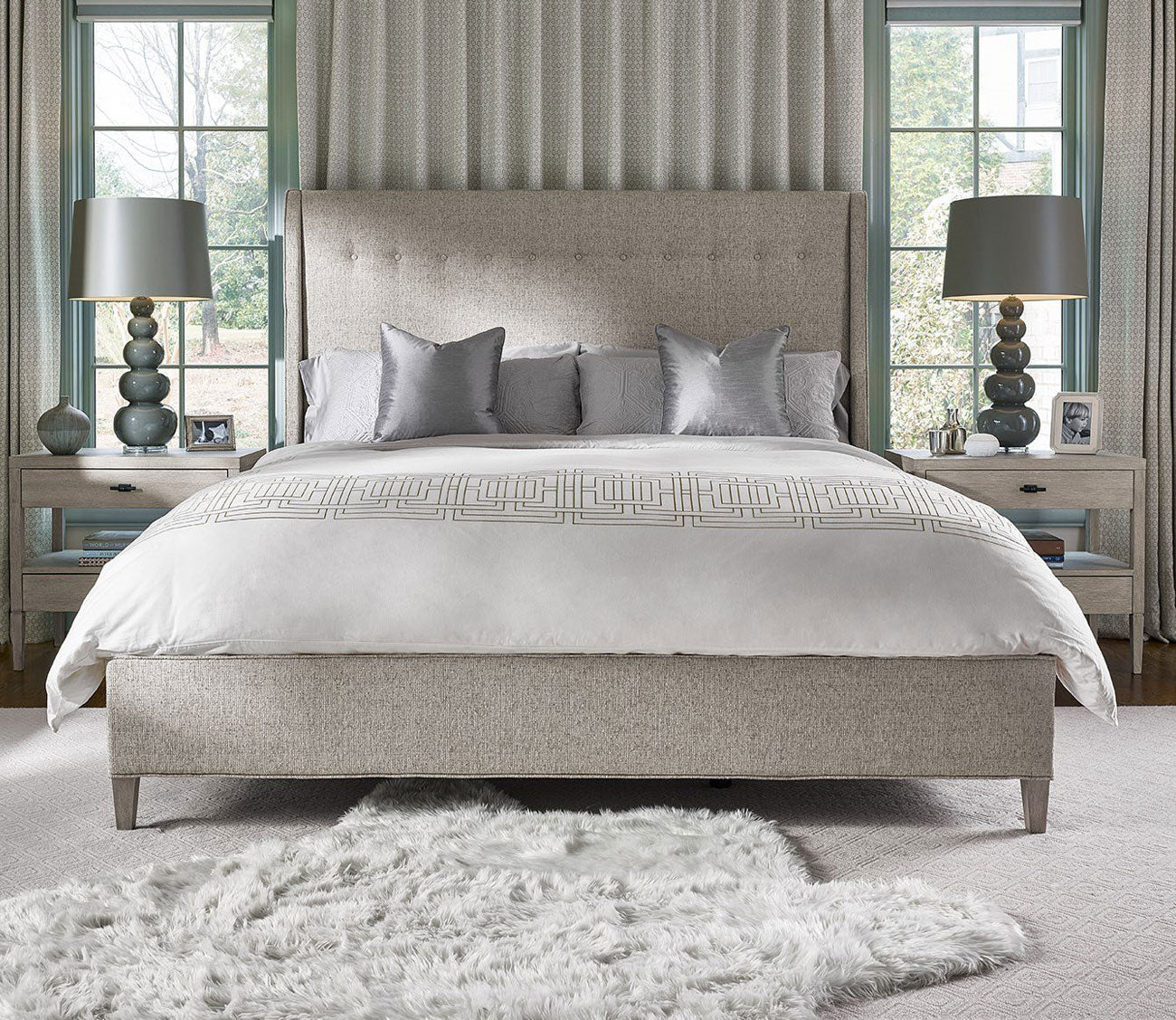Universal Furniture Midtown Upholstered Bed