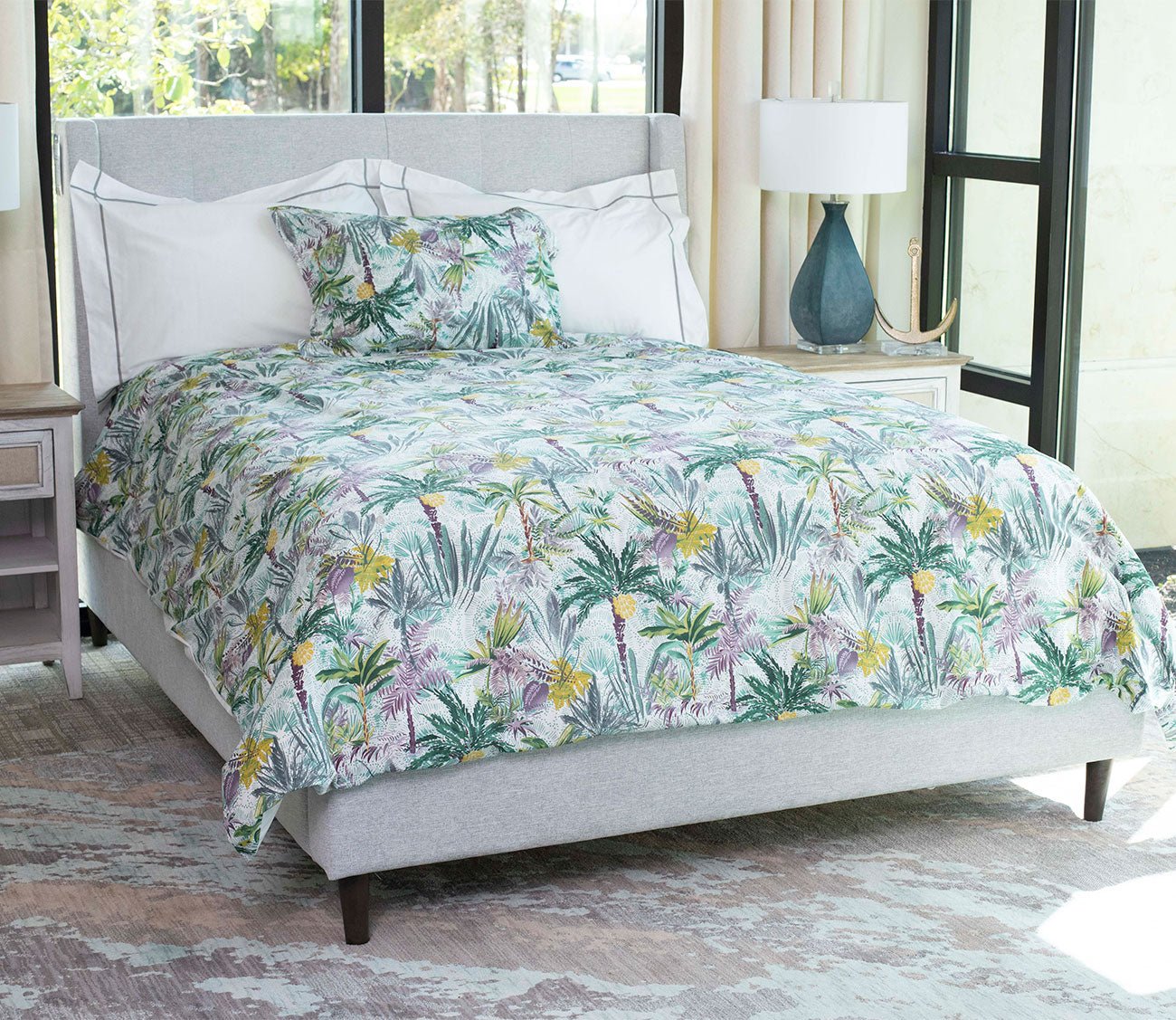 Palliser Palermo Tufted Wingback Upholstered Bed