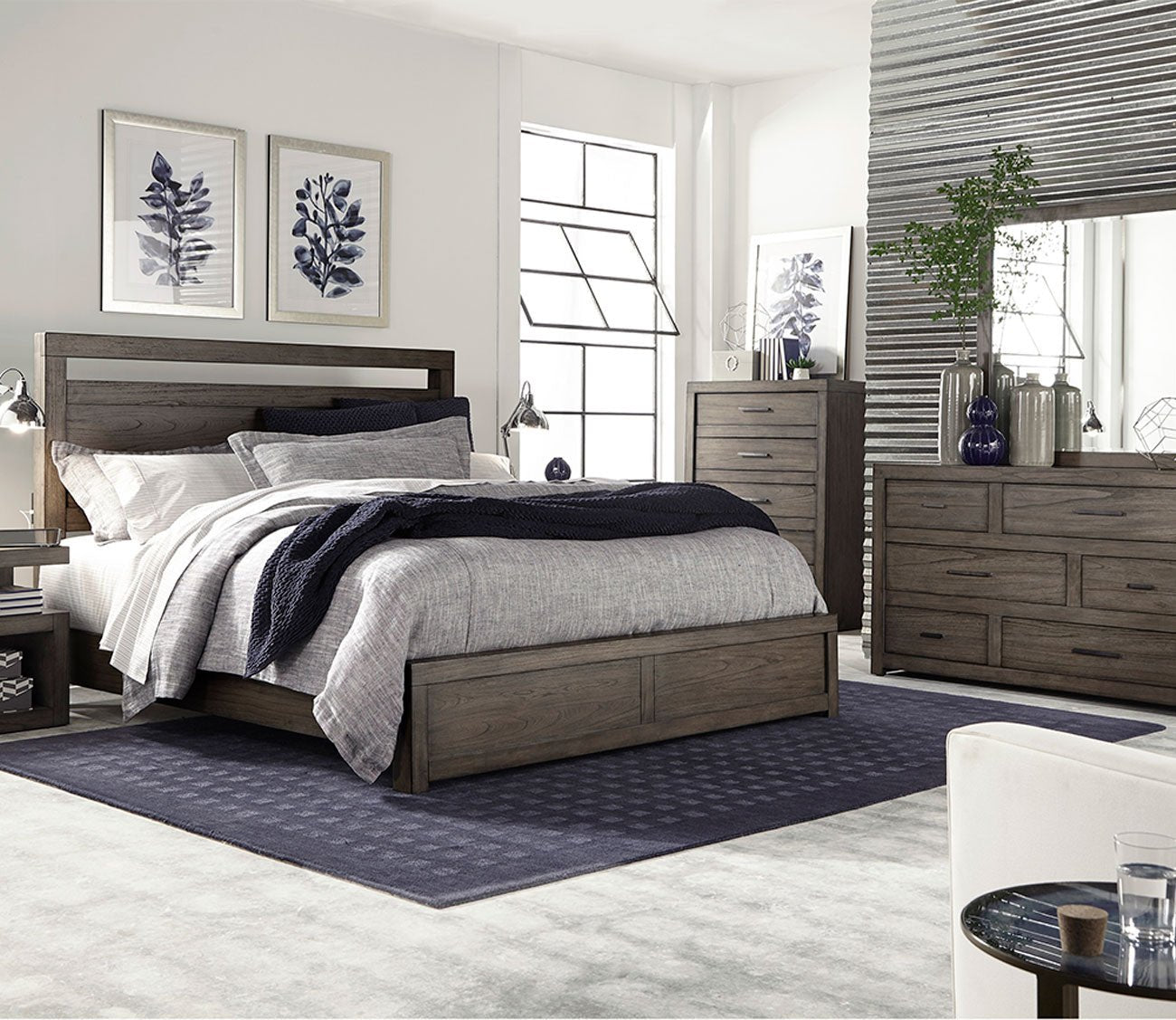 Aspen Home Modern Loft Panel Bed 4 Aspen Home Modern Loft Panel Bed