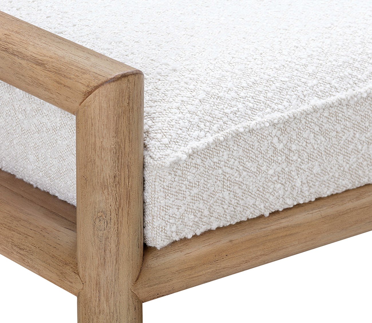 Dorsey Boucle Upholstered Accent Bench 6 Dorsey Boucle Upholstered Accent Bench