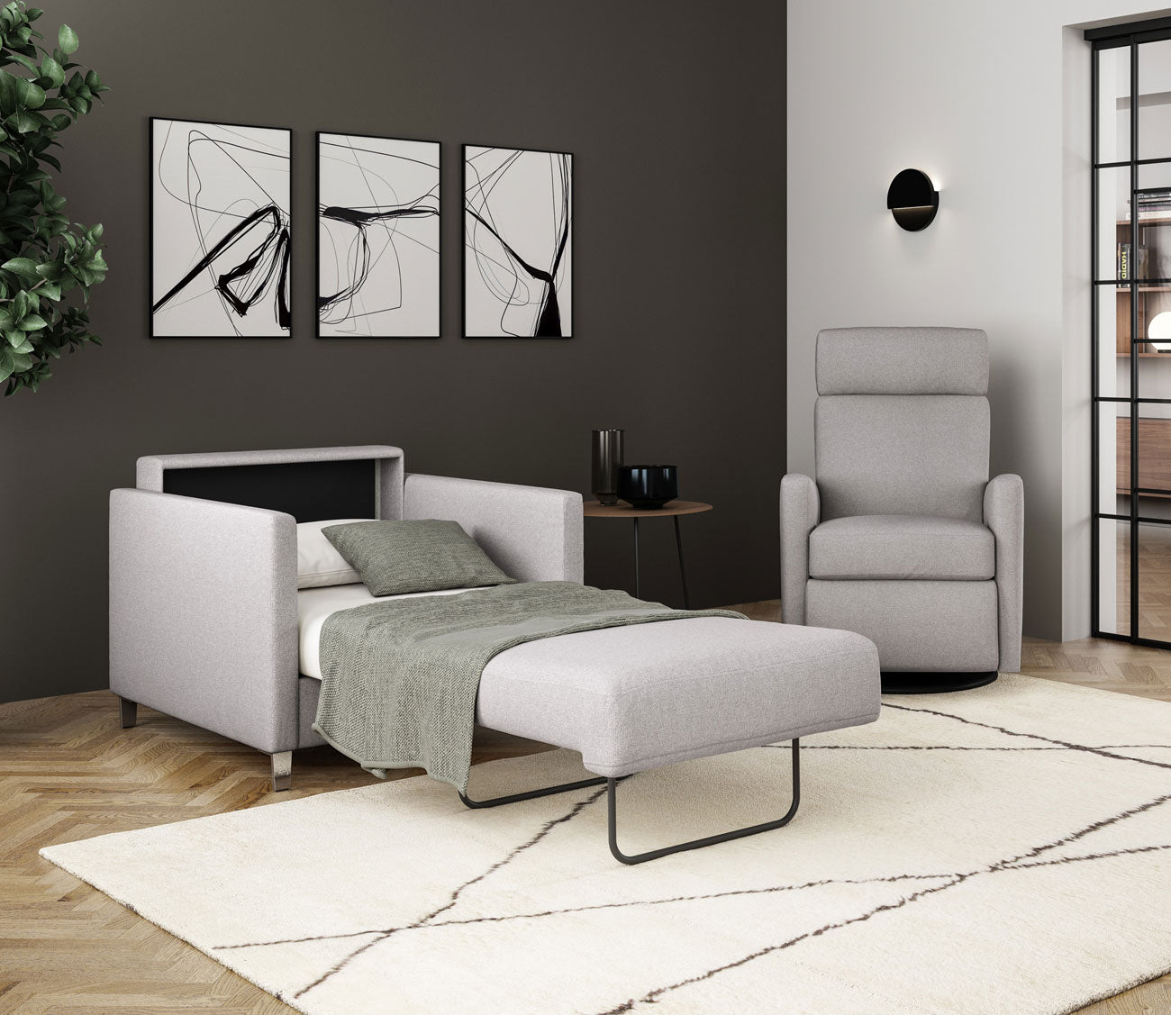 Luonto Elfin Sleeper Chair 3 Luonto Elfin Sleeper Chair