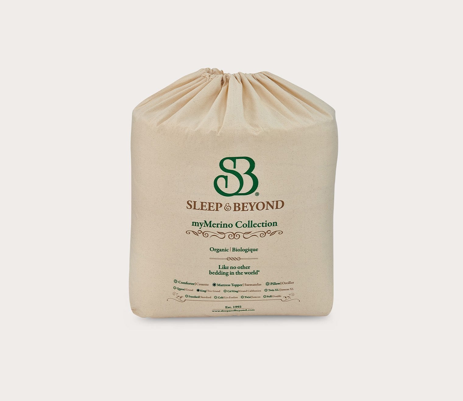 Sleep & Beyond myMerino® Organic Merino Wool Comforter 3 Sleep & Beyond myMerino® Organic Merino Wool Comforter