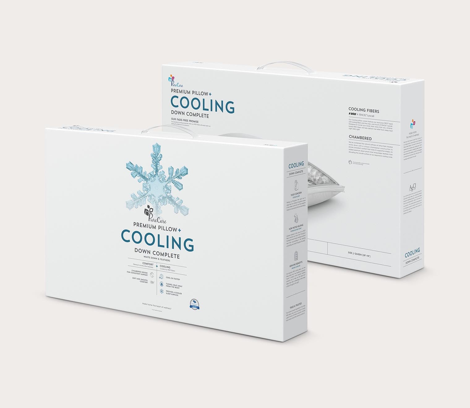 PureCare SUB-0° Down Complete Cooling Pillow 5 PureCare SUB-0° Down Complete Cooling Pillow