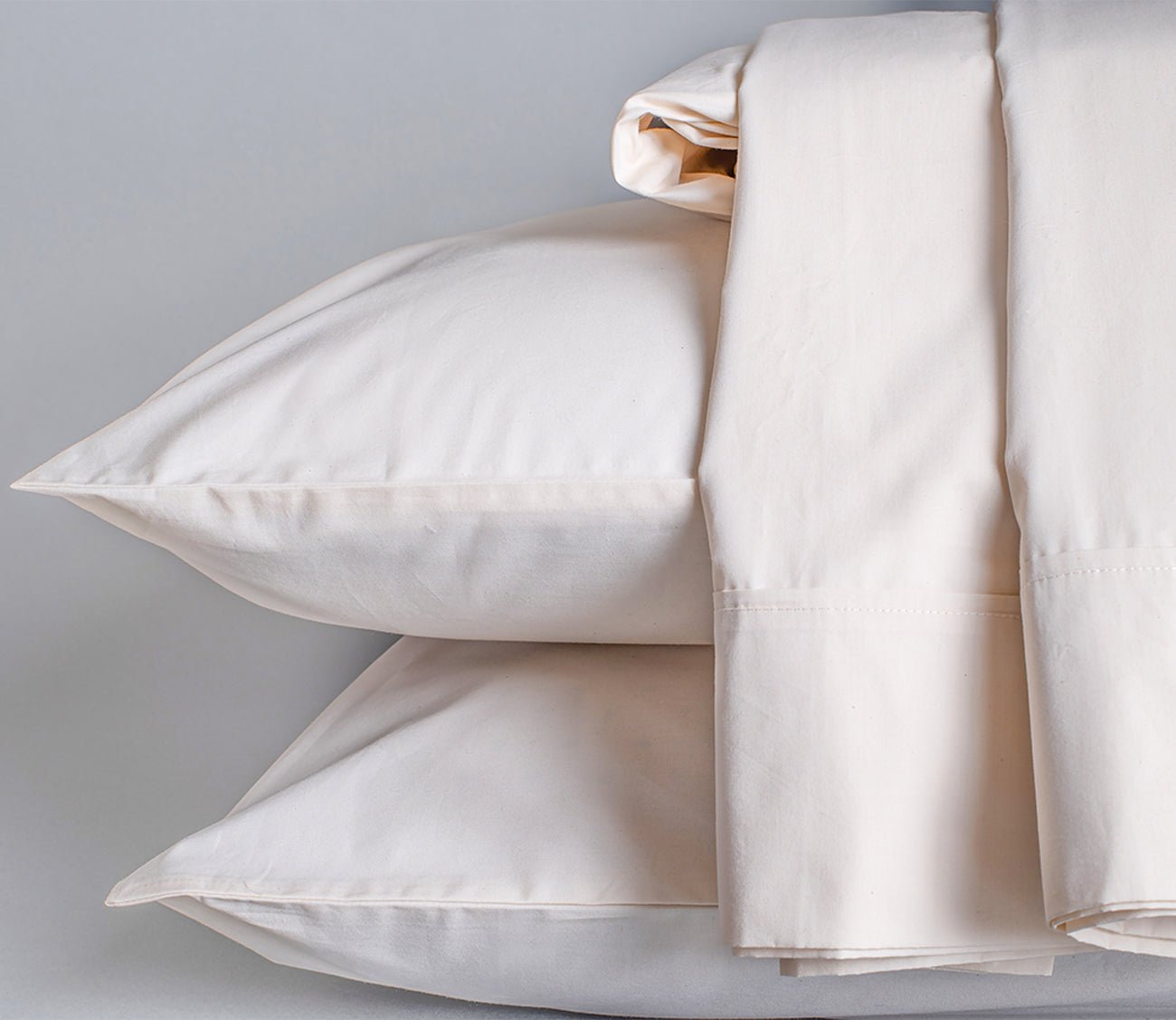 Sleep & Beyond Organic Cotton Percale Sheet Set