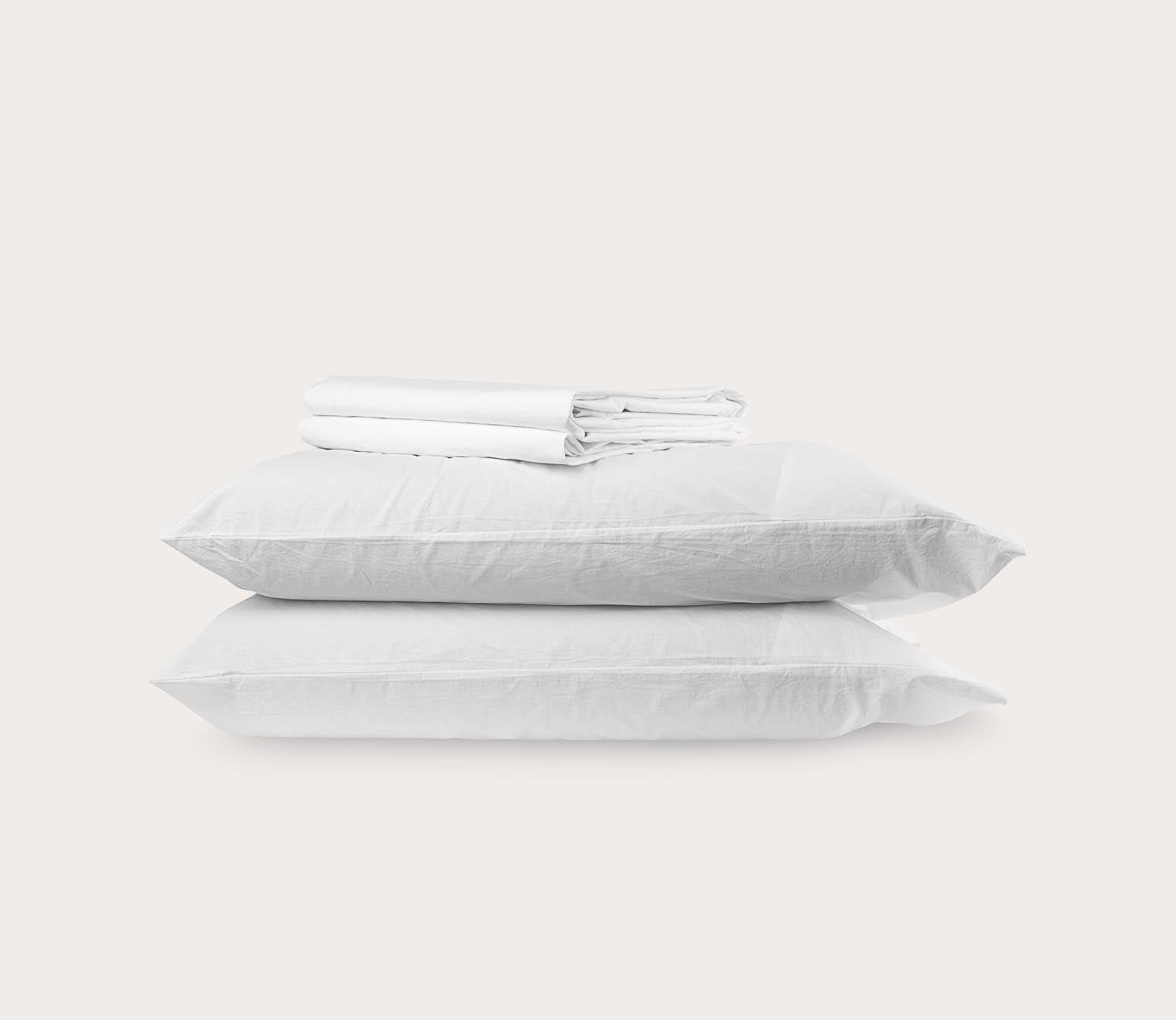 Blu Sleep Paradiso Crinkled Organic Cotton Sheet Set