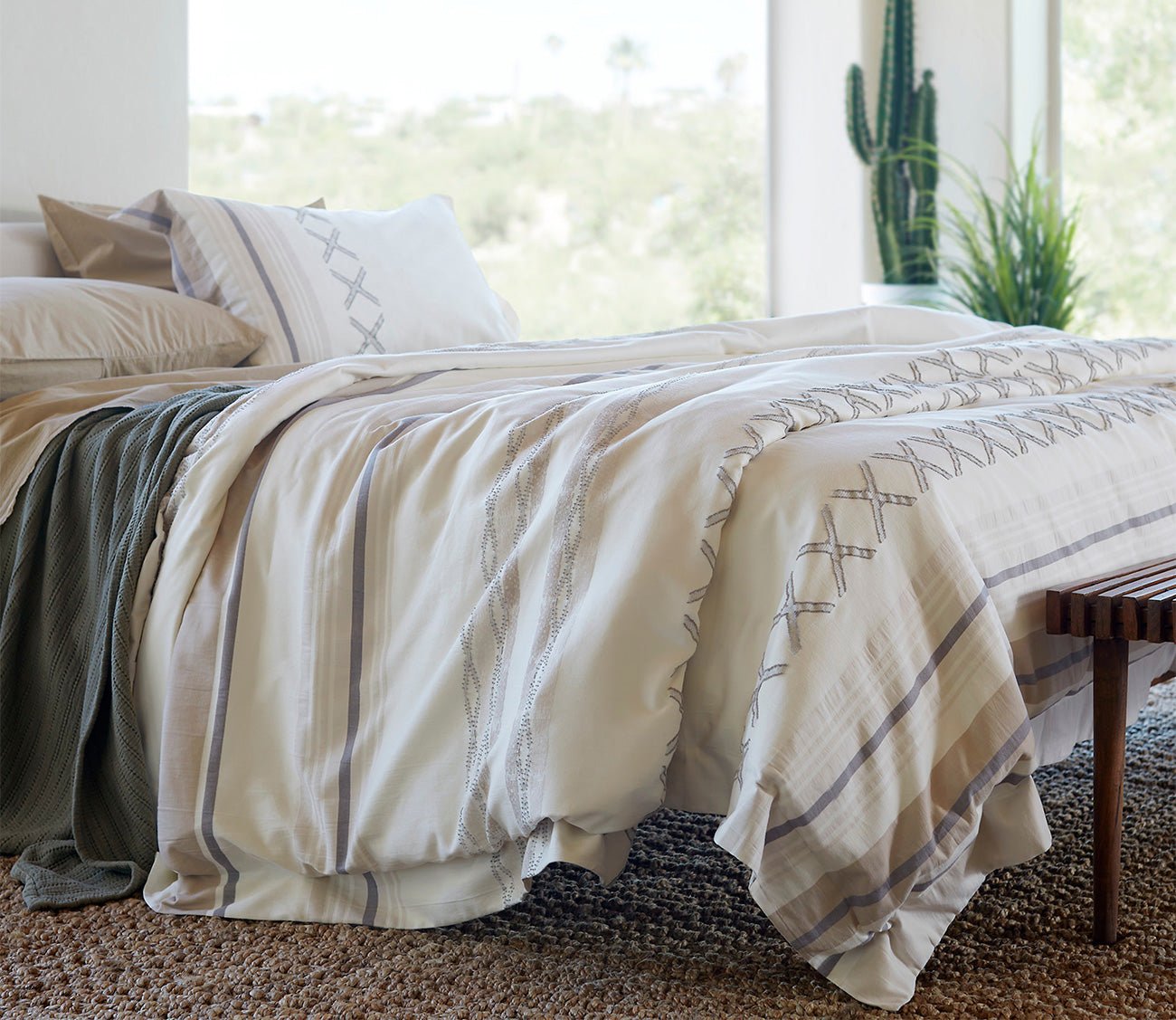 Dr. Weil Sonoran Duvet Cover